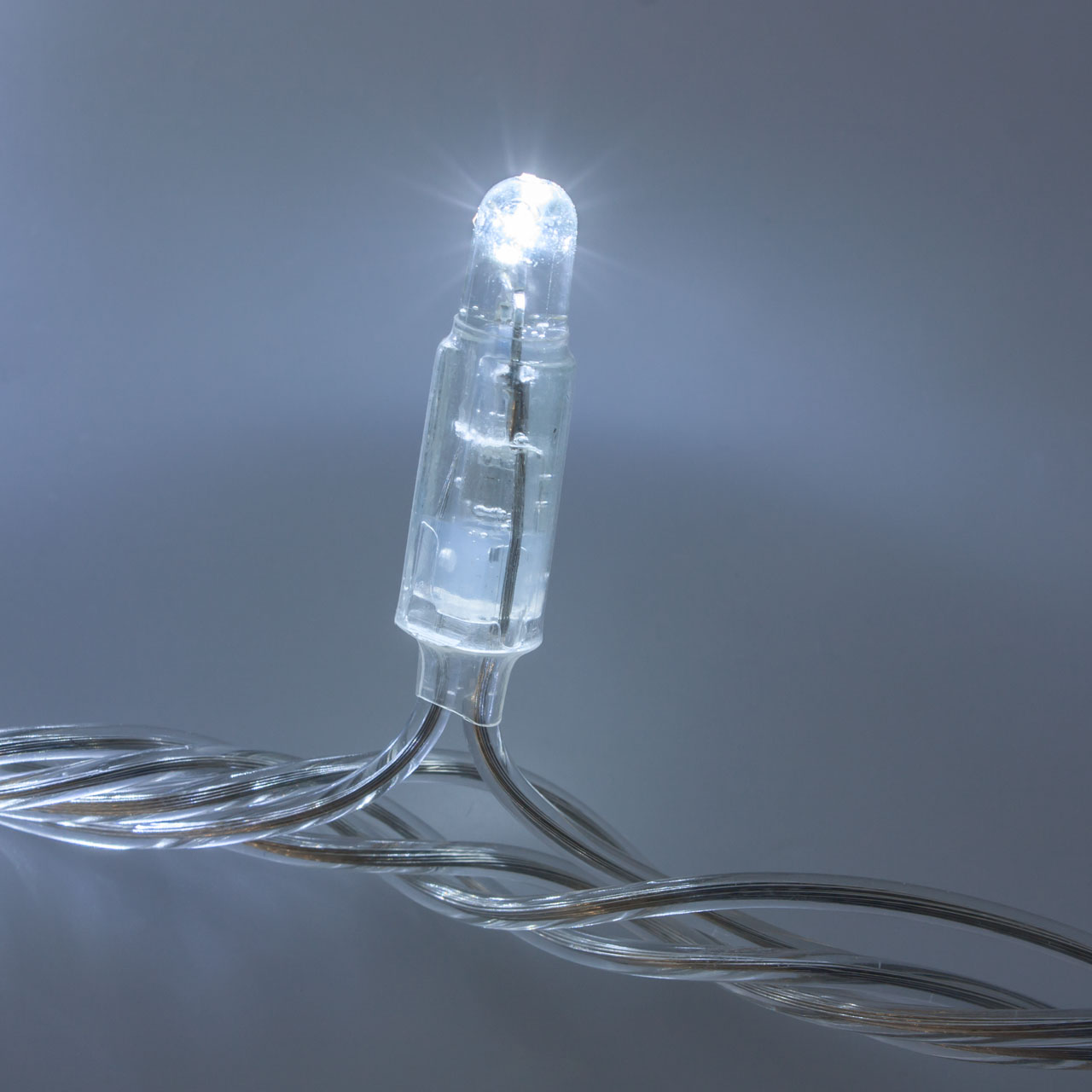 Lichterkette 10 m, 96 Maxi LEDs kaltweiß, transparentes Kabel, erweiterbar 9 Lichterkette 10 m, 96 Maxi LEDs kaltweiß, transparentes Kabel, erweiterbar 9