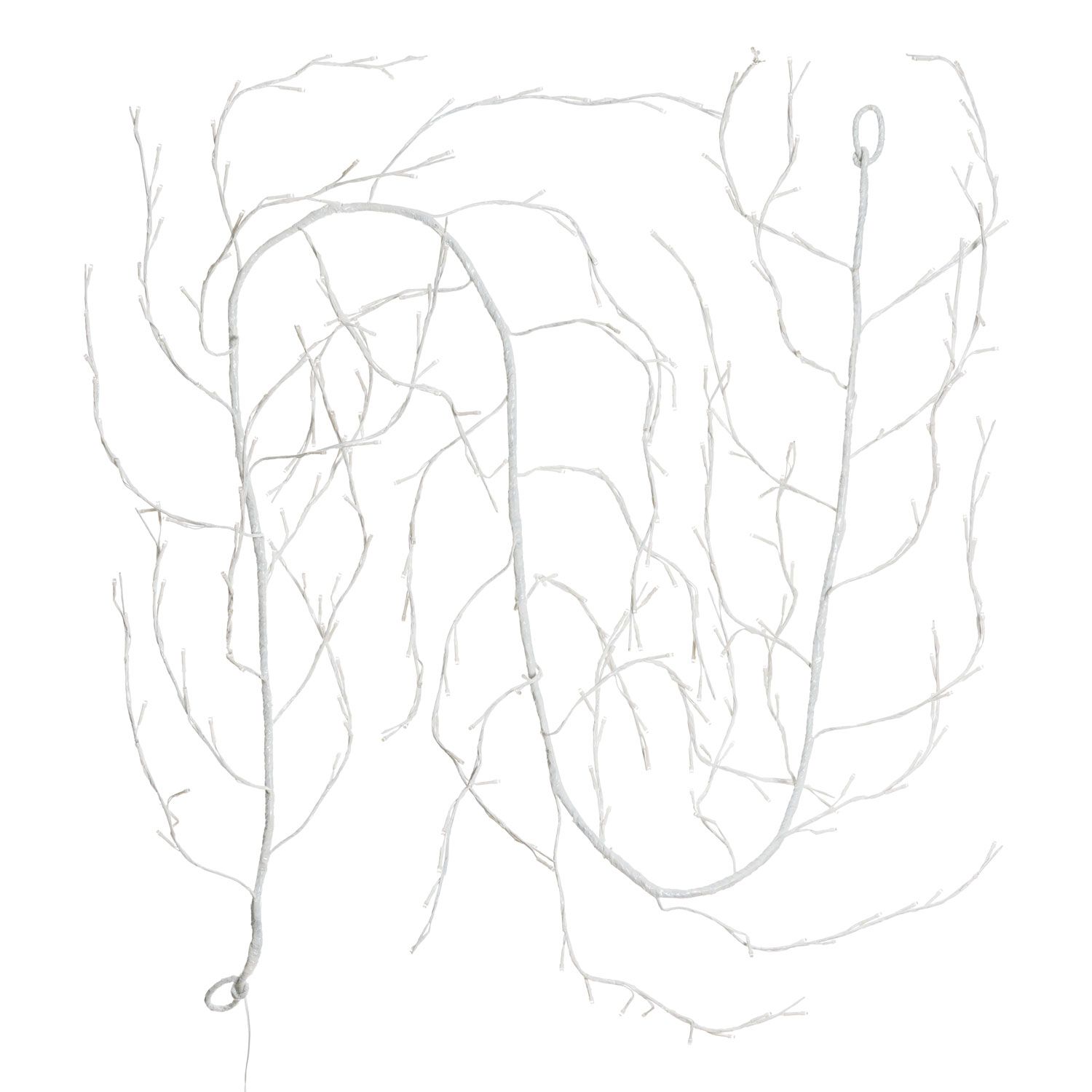 Branche blanche h 3 m, 288 led blanc froid 2 Branche blanche h 3 m, 288 led blanc froid 2