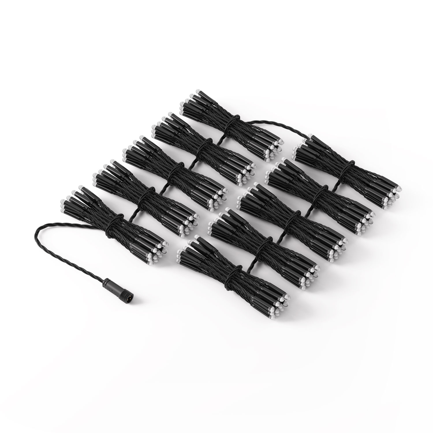 Rideau Twinkly Plus RGB et Blanc Chaud, 1 x h 2 mètres, 250 Pixel Led, câble noir 3 Rideau Twinkly Plus RGB et Blanc Chaud, 1 x h 2 mètres, 250 Pixel Led, câble noir 3