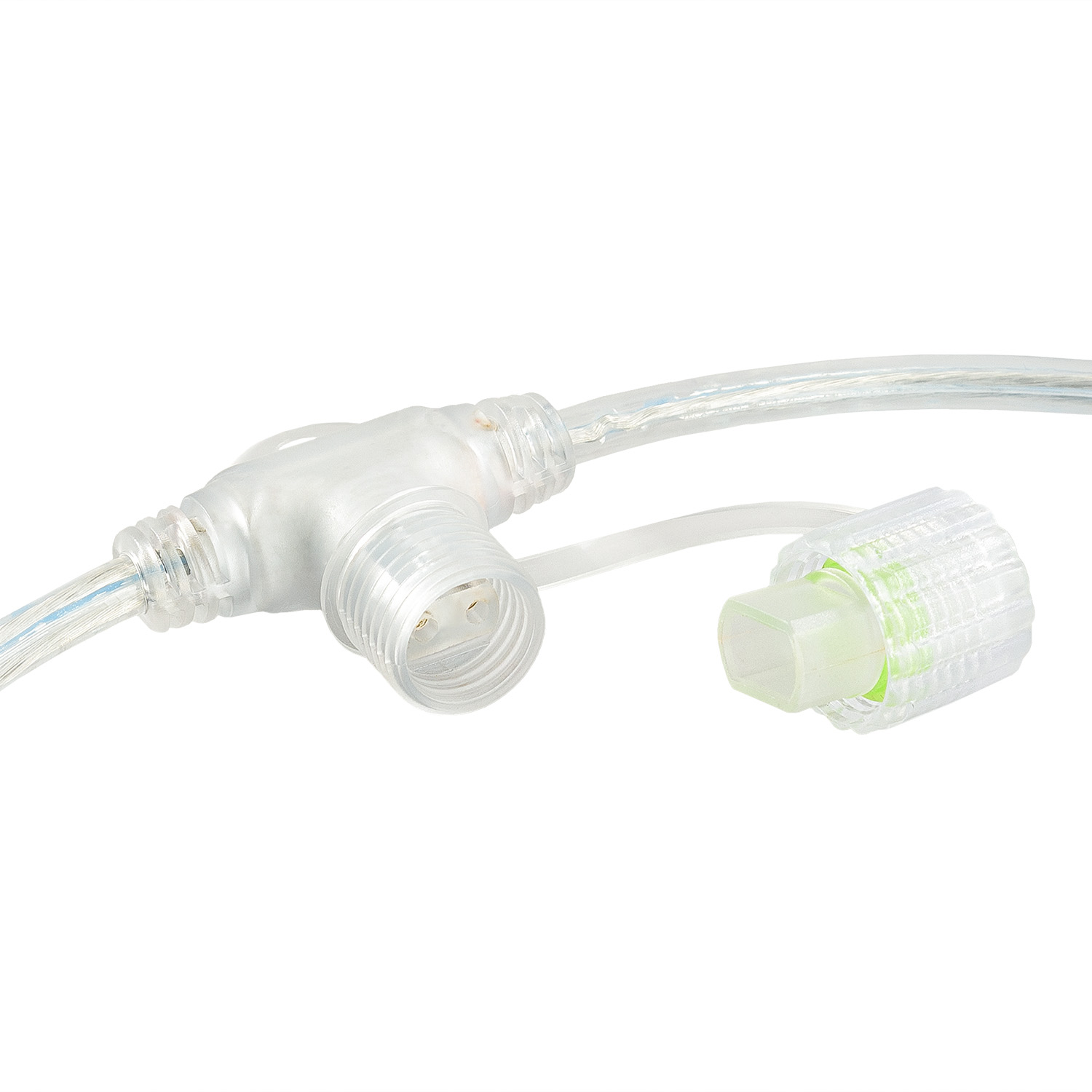 Multiconector Connect ProLine 36V, 2 salidas, cable transparente 3