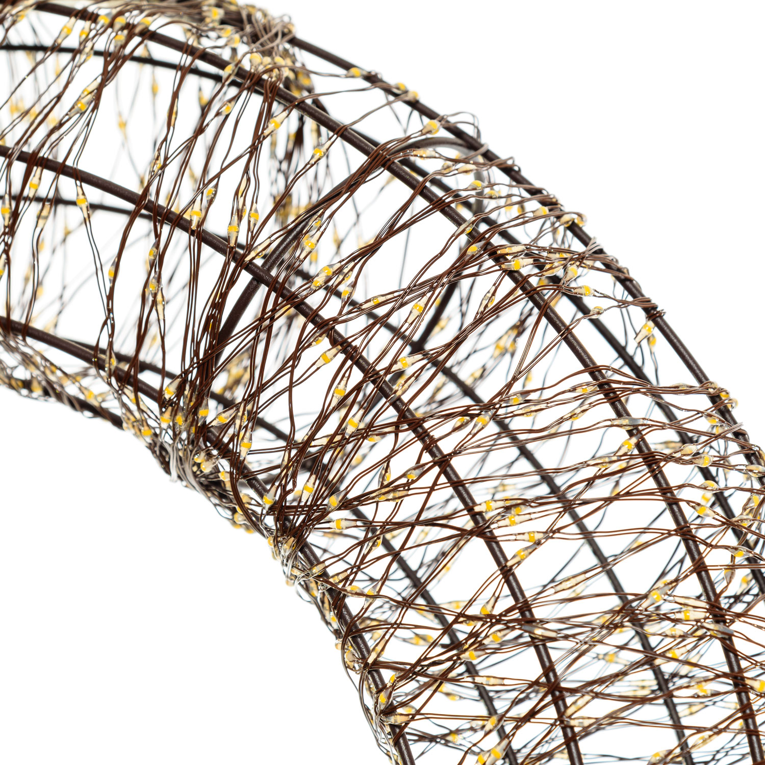 Couronne 3D, Ø 55 cm, 3000 Micro ledblanc chaud et blanc froid, intérieur 5 Couronne 3D, Ø 55 cm, 3000 Micro ledblanc chaud et blanc froid, intérieur 5