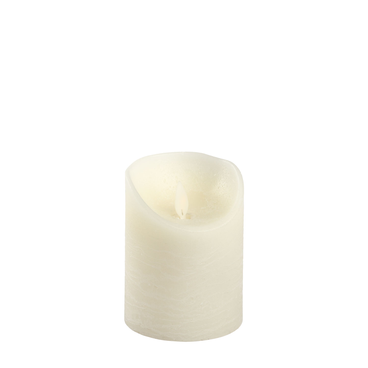 Ivory rough wax Candle, h 10 cm 6 Ivory rough wax Candle, h 10 cm 6