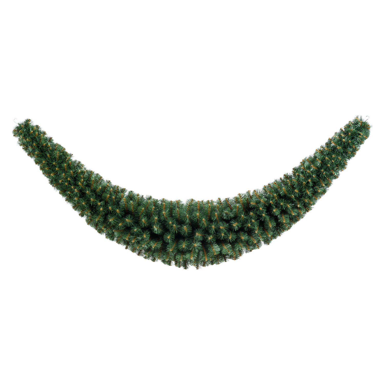 Guirnalda profesional de pino verde, 2,7 metros, 618 ramas, Ø 14-45 cm Guirnalda profesional de pino verde, 2,7 metros, 618 ramas, Ø 14-45 cm
