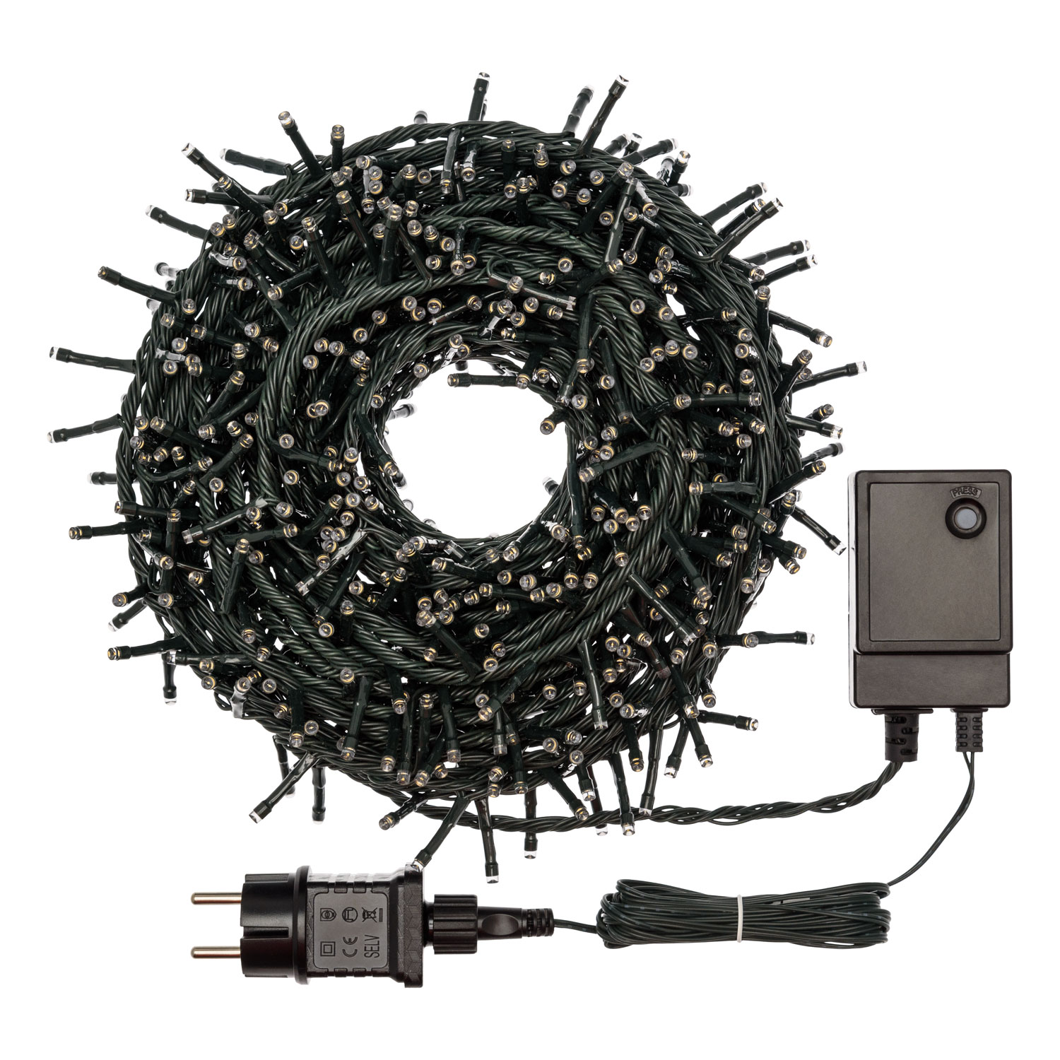 Catena Nastro di Luce 15 m, Digital Chasing, led bianco caldo 3 Catena Nastro di Luce 15 m, Digital Chasing, led bianco caldo 3