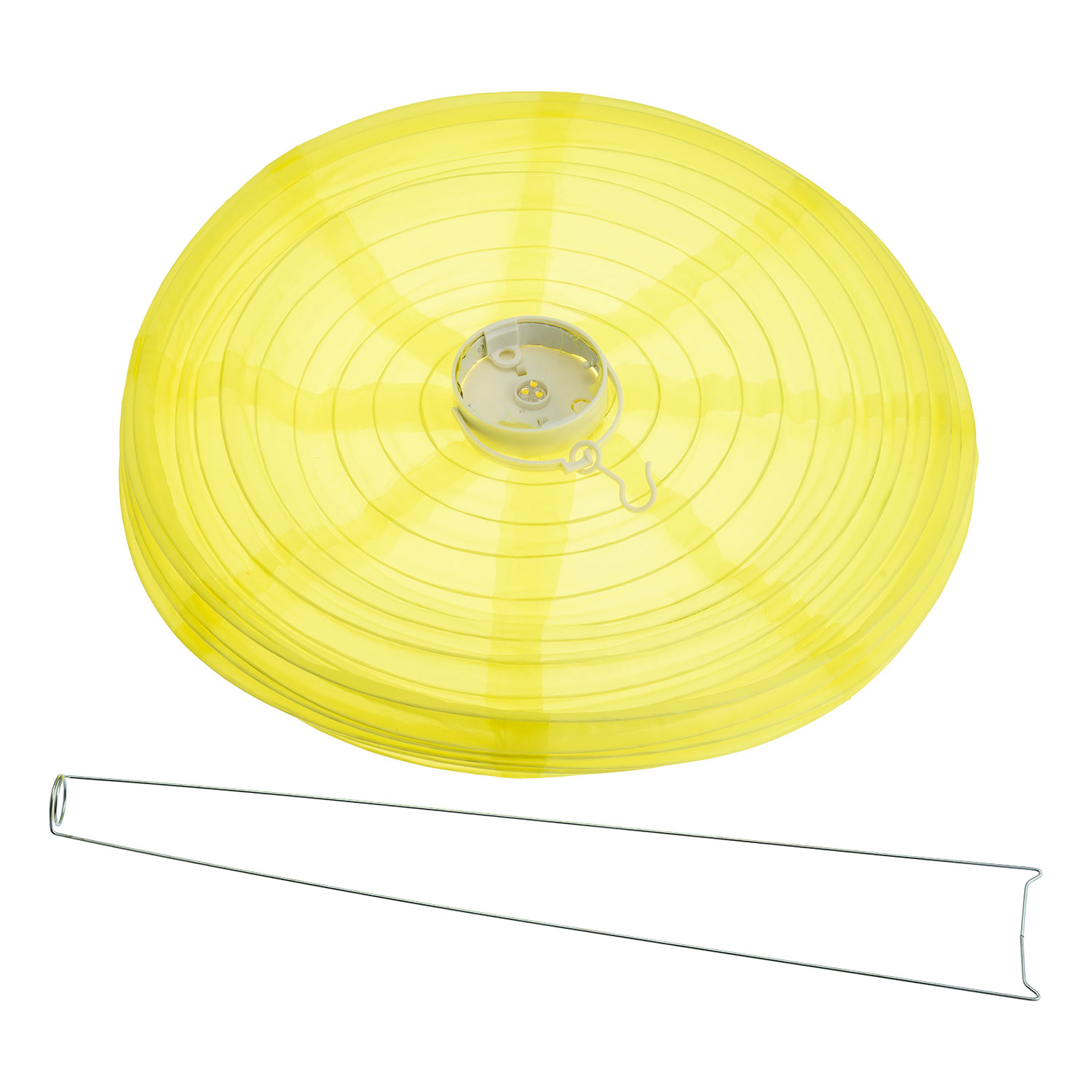 Ø 40 cm, 3 Warm Yellow LEDs, White Party Tissu Lantern Lights 4 Ø 40 cm, 3 Warm Yellow LEDs, White Party Tissu Lantern Lights 4