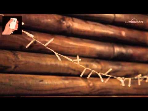 Catena 3,8 m, 96 led bianco caldo 2 Catena 3,8 m, 96 led bianco caldo 2