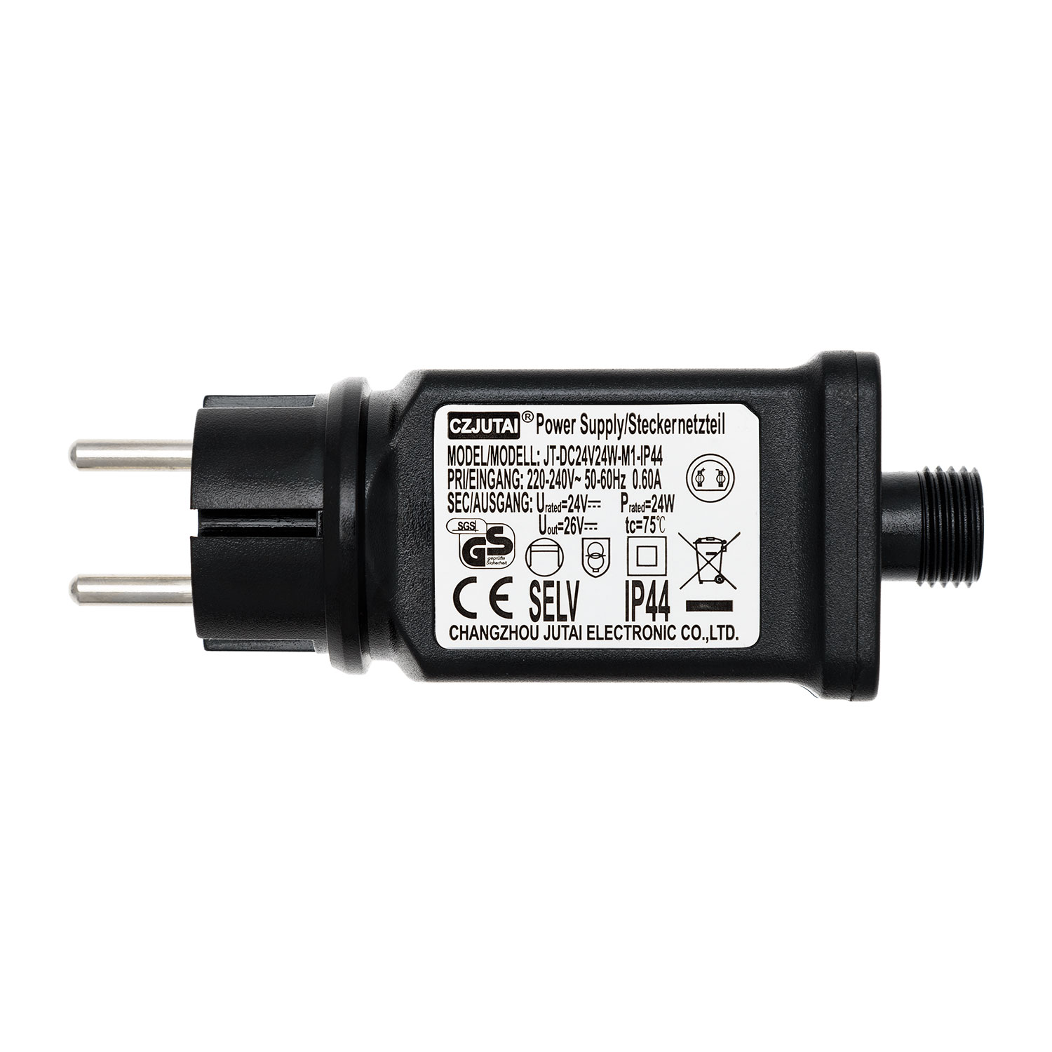 Transformateur pour lumières décoratives, 24 Volt DC, Max 24 Watt Transformateur pour lumières décoratives, 24 Volt DC, Max 24 Watt
