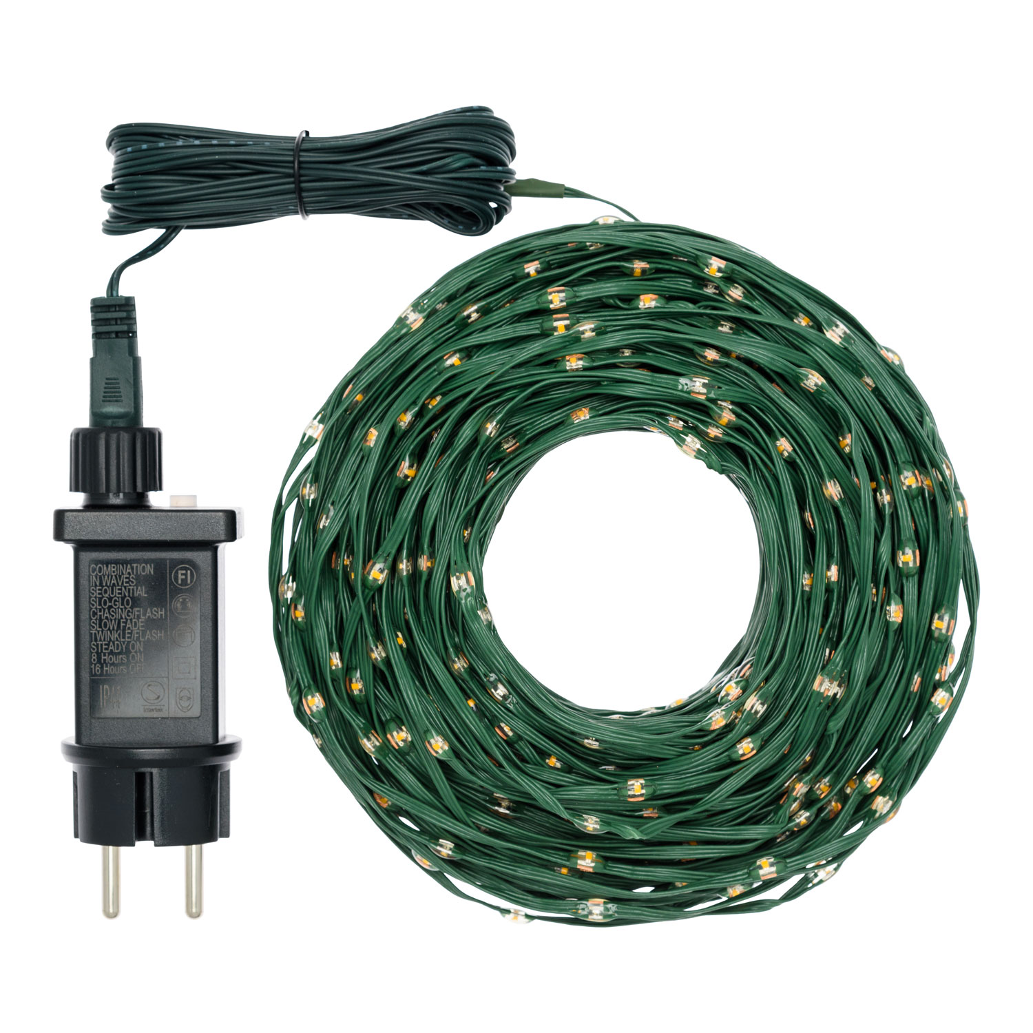 45 m Lichterkette, 600 extra-warmweiße LEDs Lichterperlen 7 45 m Lichterkette, 600 extra-warmweiße LEDs Lichterperlen 7