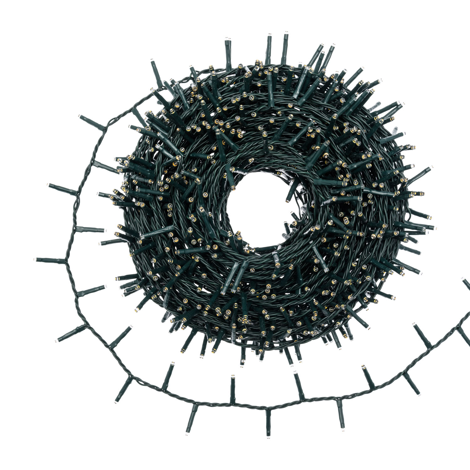 MiniCluster Lichterkette 30,5 m, 1000 MiniLEDs warmweiß und extra warmweiß 5 MiniCluster Lichterkette 30,5 m, 1000 MiniLEDs warmweiß und extra warmweiß 5