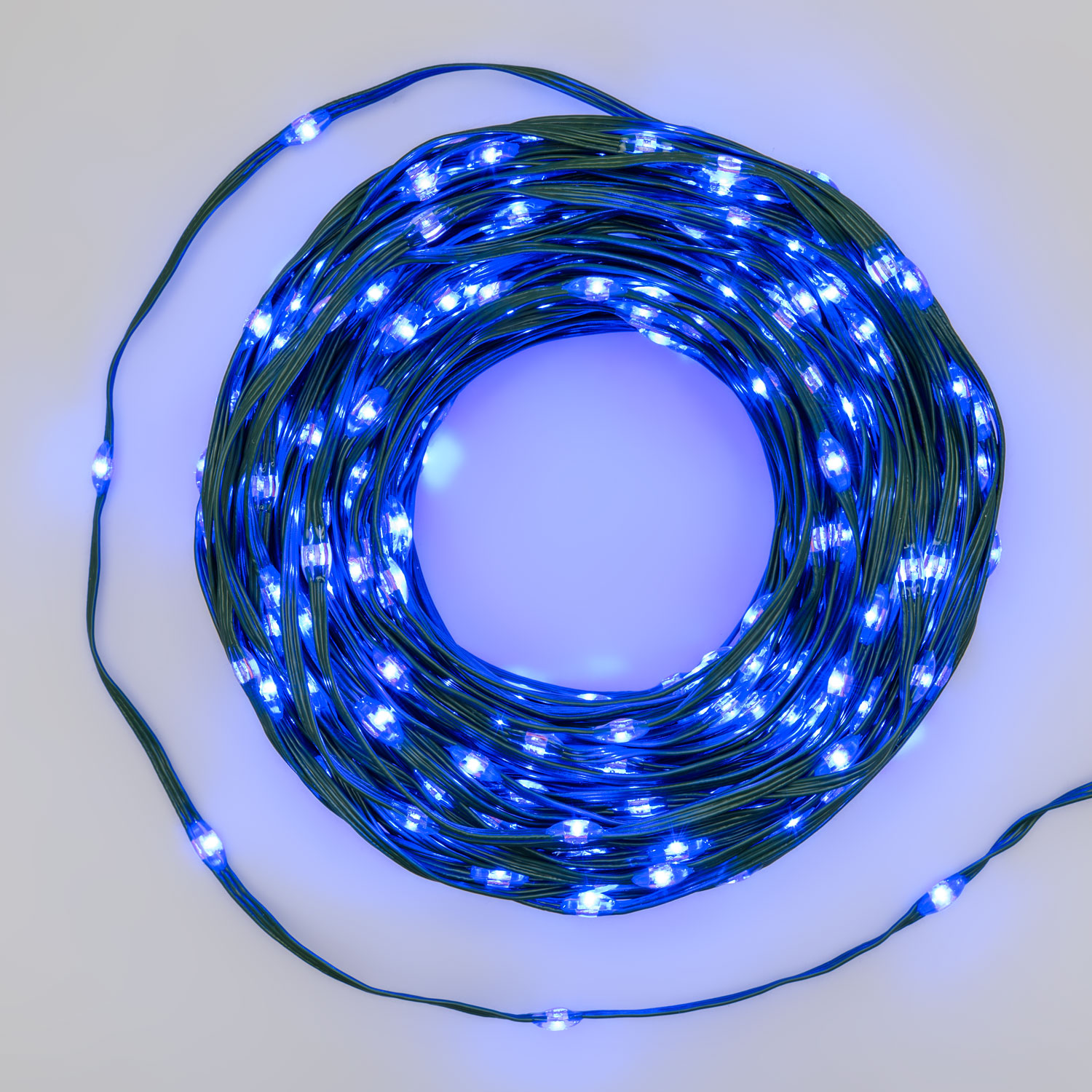 Catena Gocce di Luce da 30 m, 400 Led ultra luminosi blu 4 Catena Gocce di Luce da 30 m, 400 Led ultra luminosi blu 4