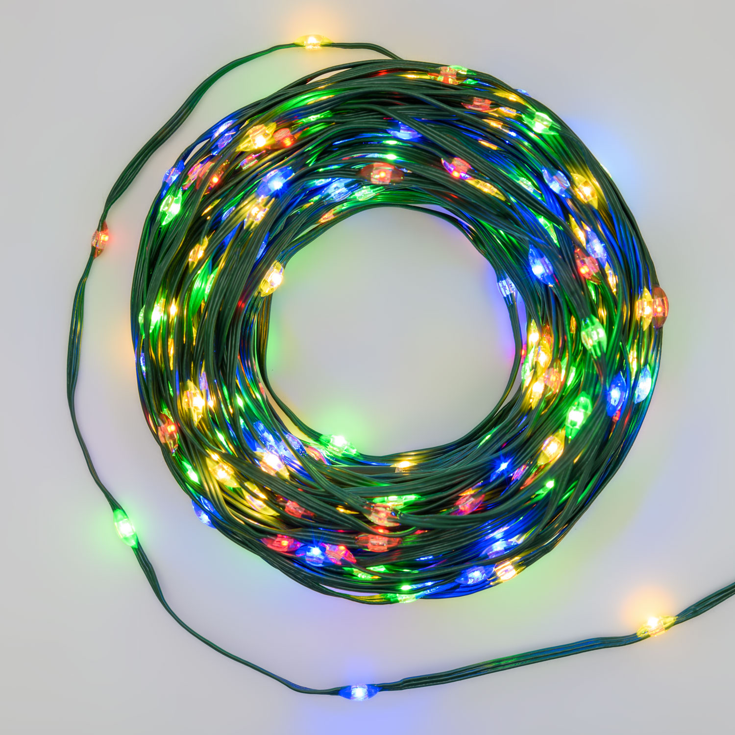 Catena Gocce di Luce da 15 m, 200 Led ultra luminosi multicolor 6 Catena Gocce di Luce da 15 m, 200 Led ultra luminosi multicolor 6