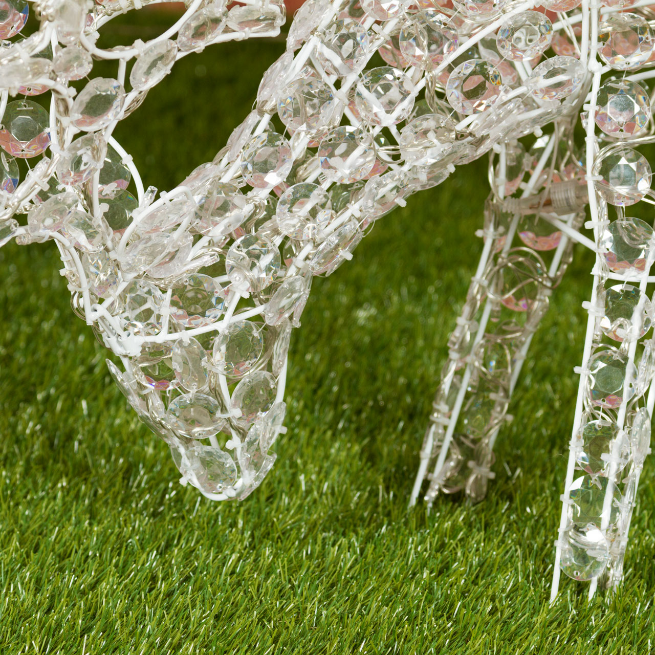 Renne qui broute l'herbe, h. 50 cm, LED blanc froid 7 Renne qui broute l'herbe, h. 50 cm, LED blanc froid 7