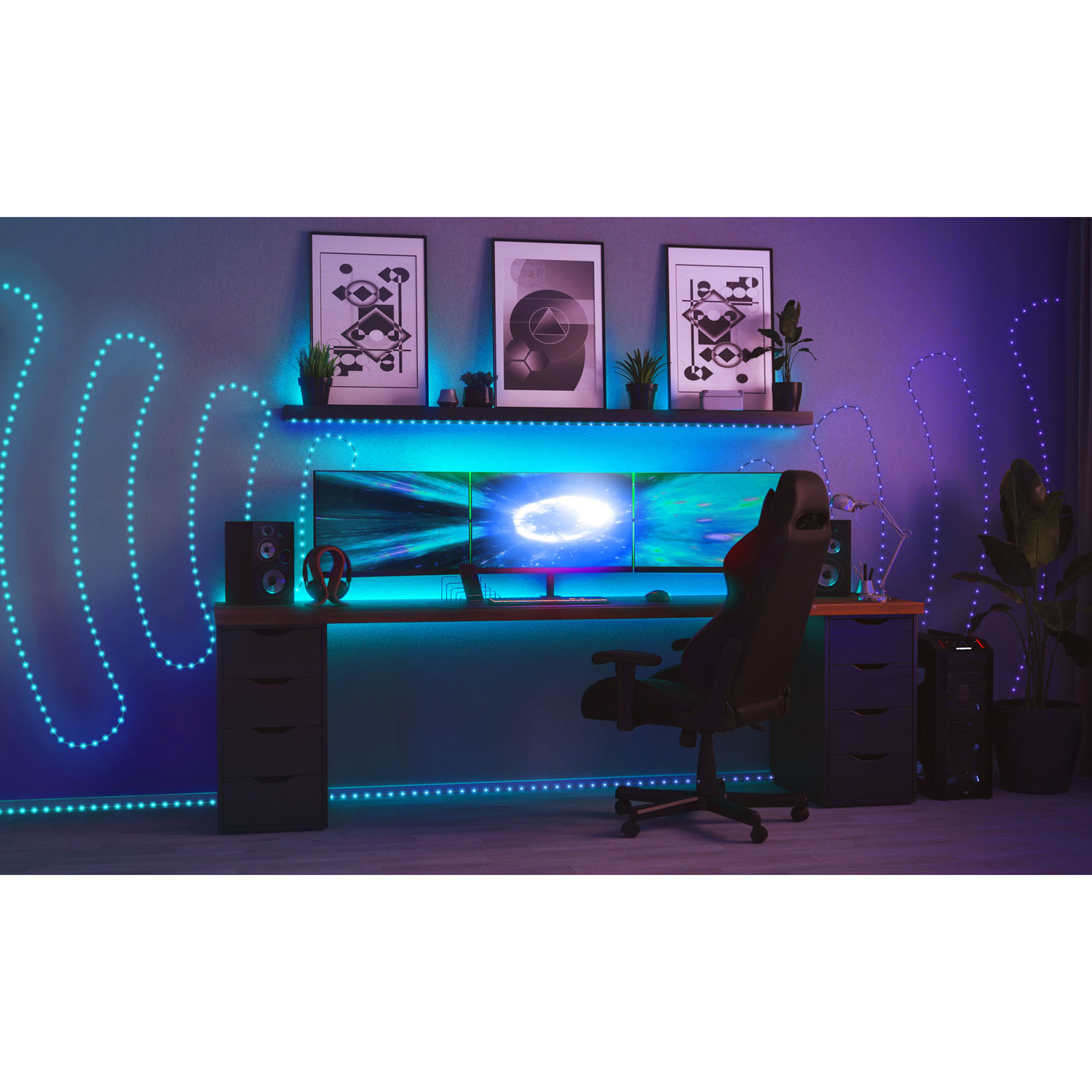 20 m Twinkly Dots String Light, 400 RGB LEDs, black cable 2 20 m Twinkly Dots String Light, 400 RGB LEDs, black cable 2