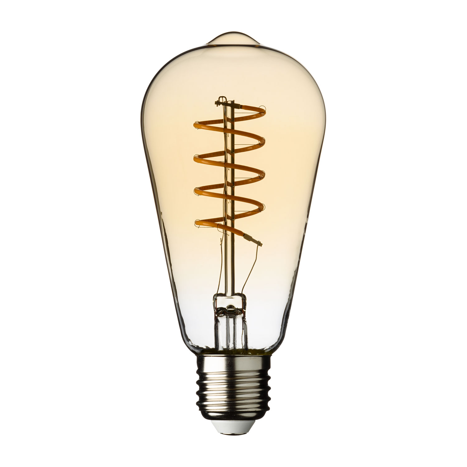 Lampadina Vintage, filamento led a spirale, 4W Lampadina Vintage, filamento led a spirale, 4W