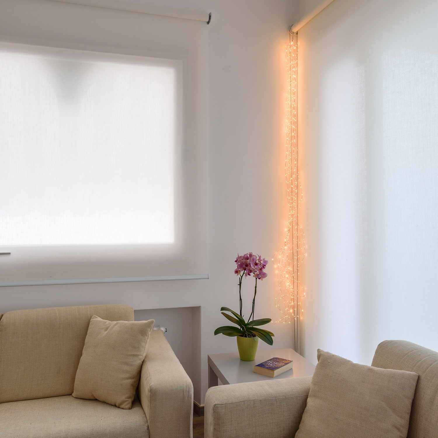 Branche lumineuse, 600 microled blanc chaud traditionnel Branche lumineuse, 600 microled blanc chaud traditionnel