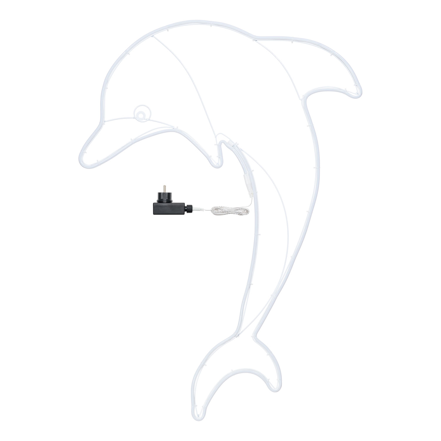 Double Sided Neon Dolphin Lights SMD, h. 95 cm, 352 Leds 3 Double Sided Neon Dolphin Lights SMD, h. 95 cm, 352 Leds 3