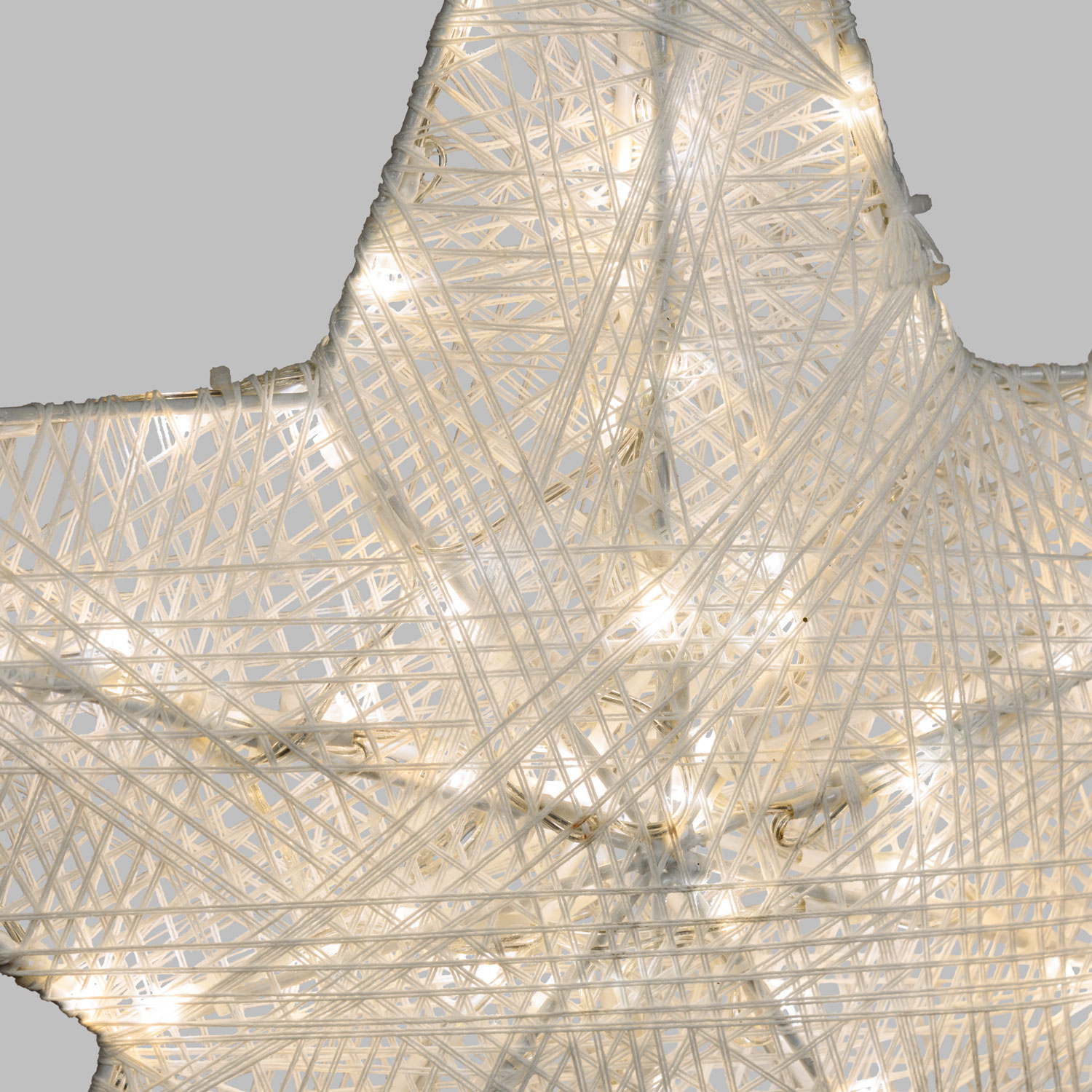 3D-Weißstern mit Ø 55 cm und 100 Dual-Color-LEDs in Warmweiß und Kaltweiß 15 3D-Weißstern mit Ø 55 cm und 100 Dual-Color-LEDs in Warmweiß und Kaltweiß 15