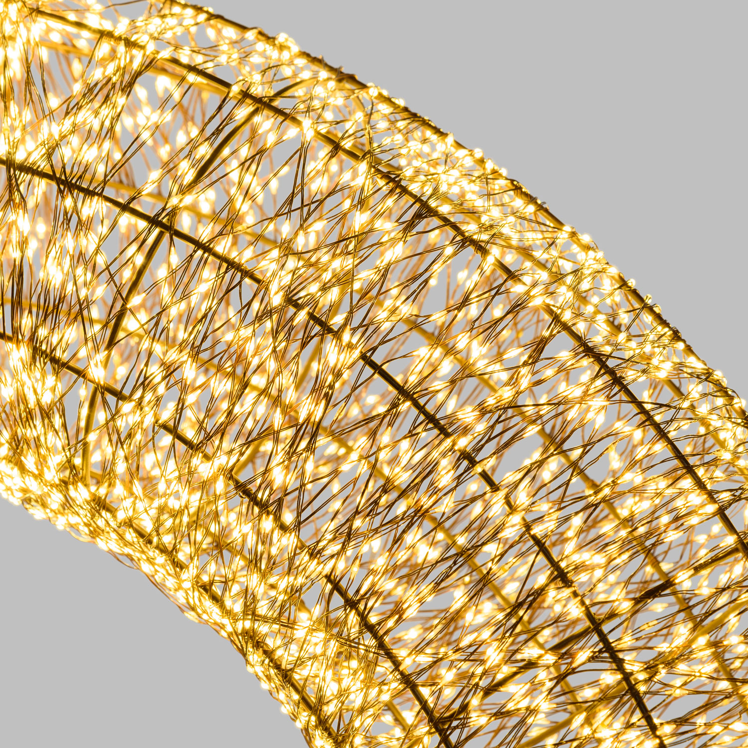 Corona 3D, Ø 110 cm, 15000 Micro led bianco caldo e bianco freddo, uso interno 6 Corona 3D, Ø 110 cm, 15000 Micro led bianco caldo e bianco freddo, uso interno 6