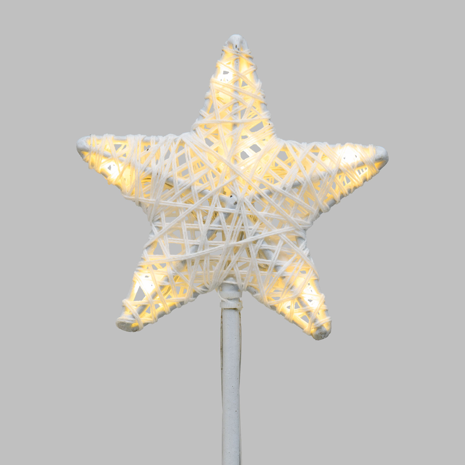 Lot de 6 Étoiles 3D Ø 10 cm avec piquet, 36 aux deux couleurs LED blanc chaud et froid 14 Lot de 6 Étoiles 3D Ø 10 cm avec piquet, 36 aux deux couleurs LED blanc chaud et froid 14