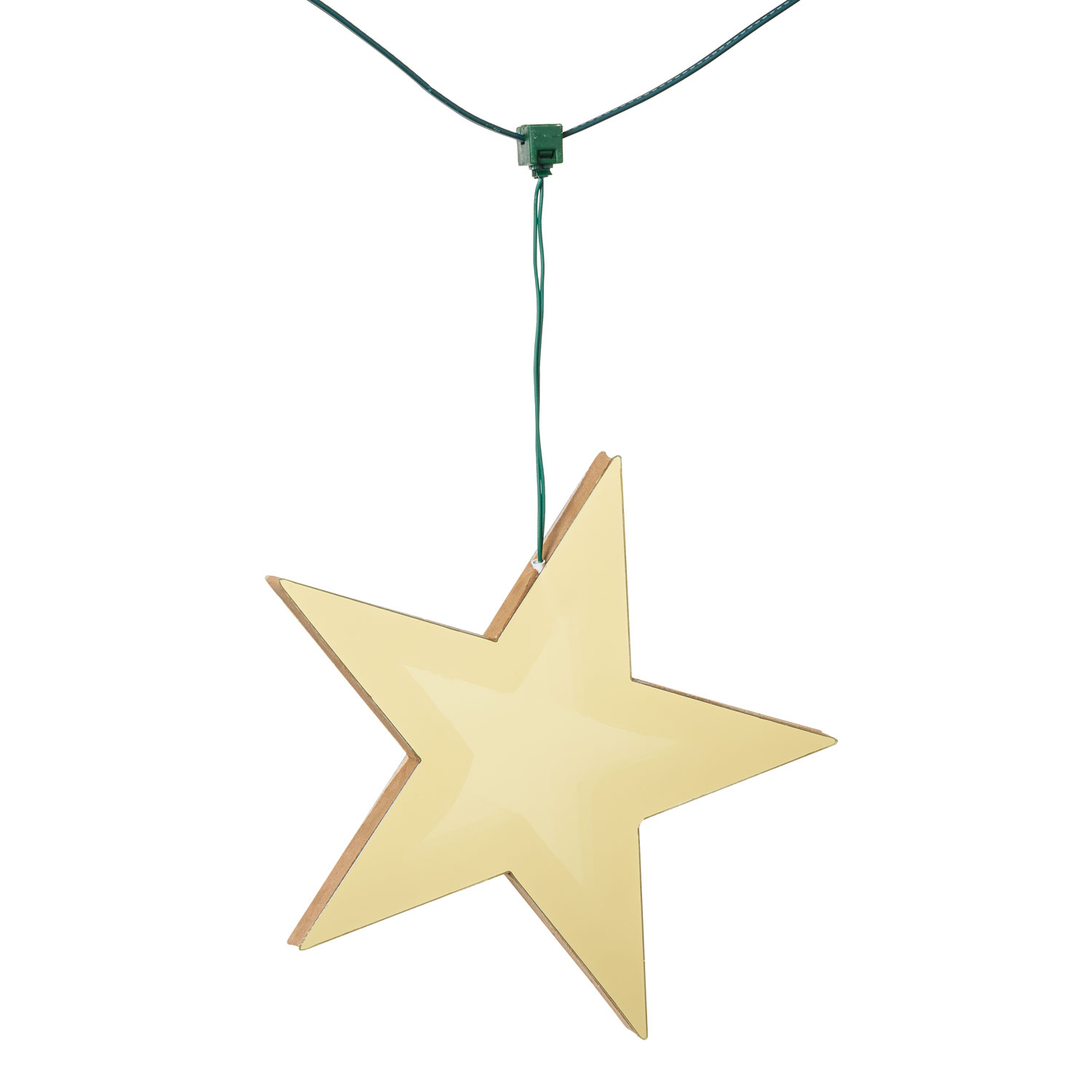 Catena decorata 11 stelle luminose, led bianco extra caldo   3 Catena decorata 11 stelle luminose, led bianco extra caldo   3