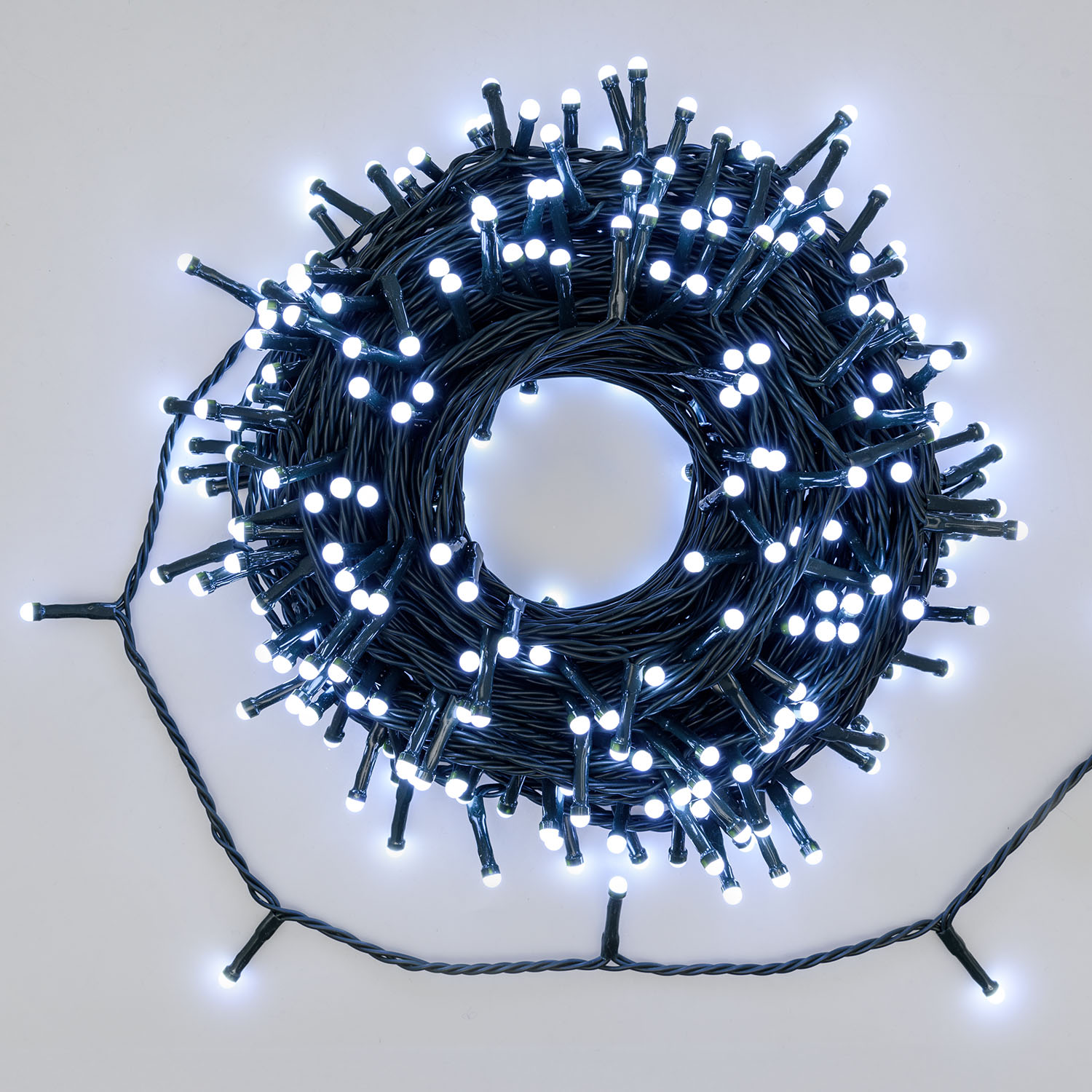 Lichterkette 25 m, Solarpanel und Transformator inklusive 7 Lichterkette 25 m, Solarpanel und Transformator inklusive 7