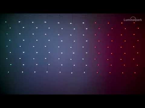 4 x h 0.9 m APPY Curtain Light, 180 Pixel LEDs RGB 2 4 x h 0.9 m APPY Curtain Light, 180 Pixel LEDs RGB 2