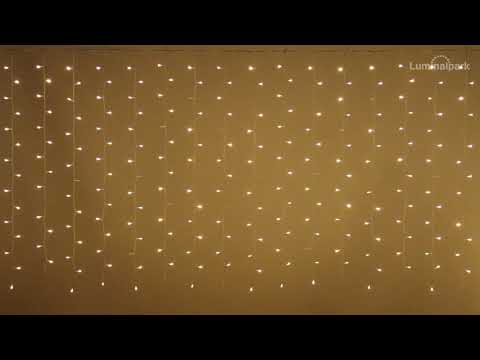 Cortina 4,5 x h 1,1 m, 480 mini led blanco cálido 2 Cortina 4,5 x h 1,1 m, 480 mini led blanco cálido 2