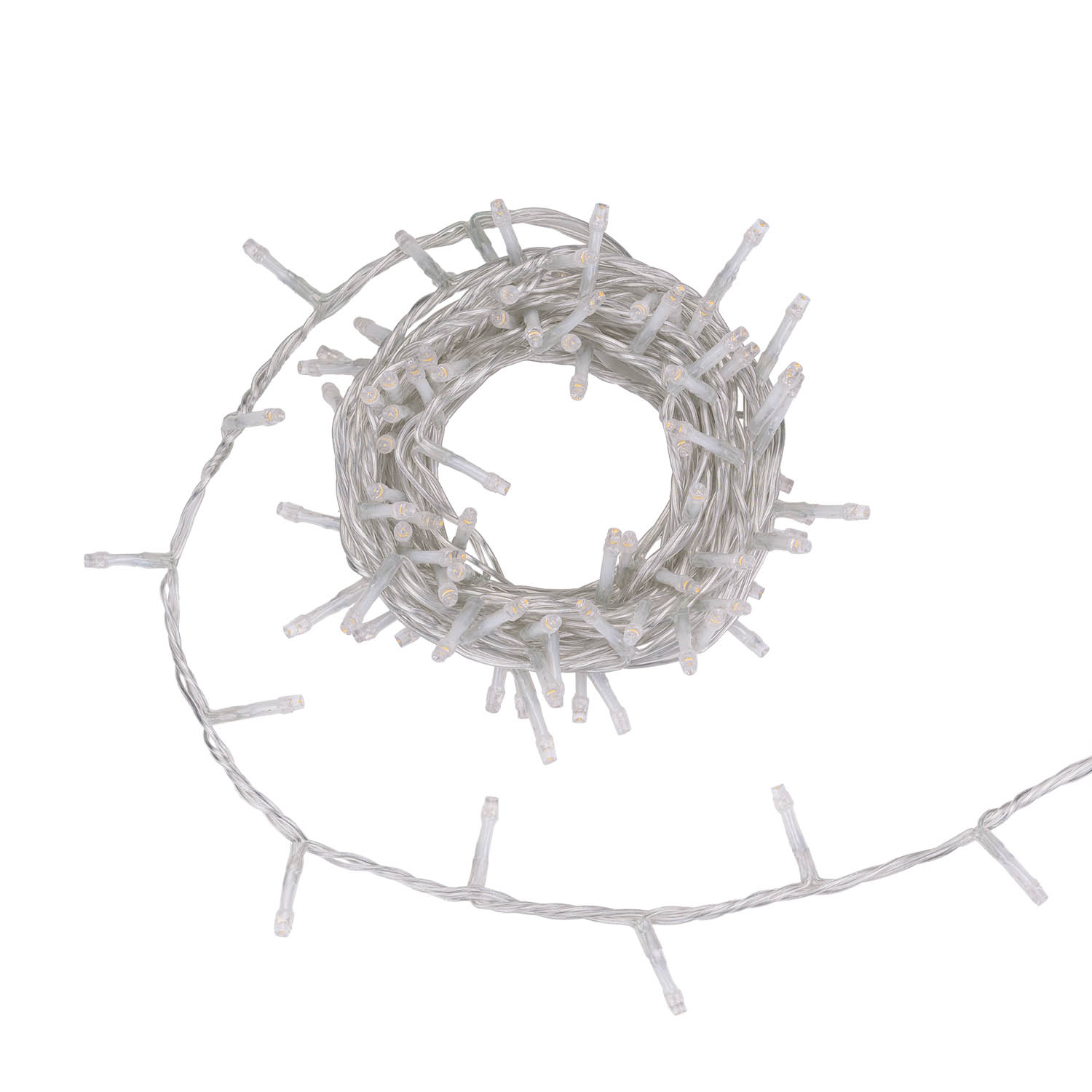 Lichterkette Connect+ 5 m, 100 LEDs Warmweiß, transparentes Kabel, verlängerbar 2 Lichterkette Connect+ 5 m, 100 LEDs Warmweiß, transparentes Kabel, verlängerbar 2