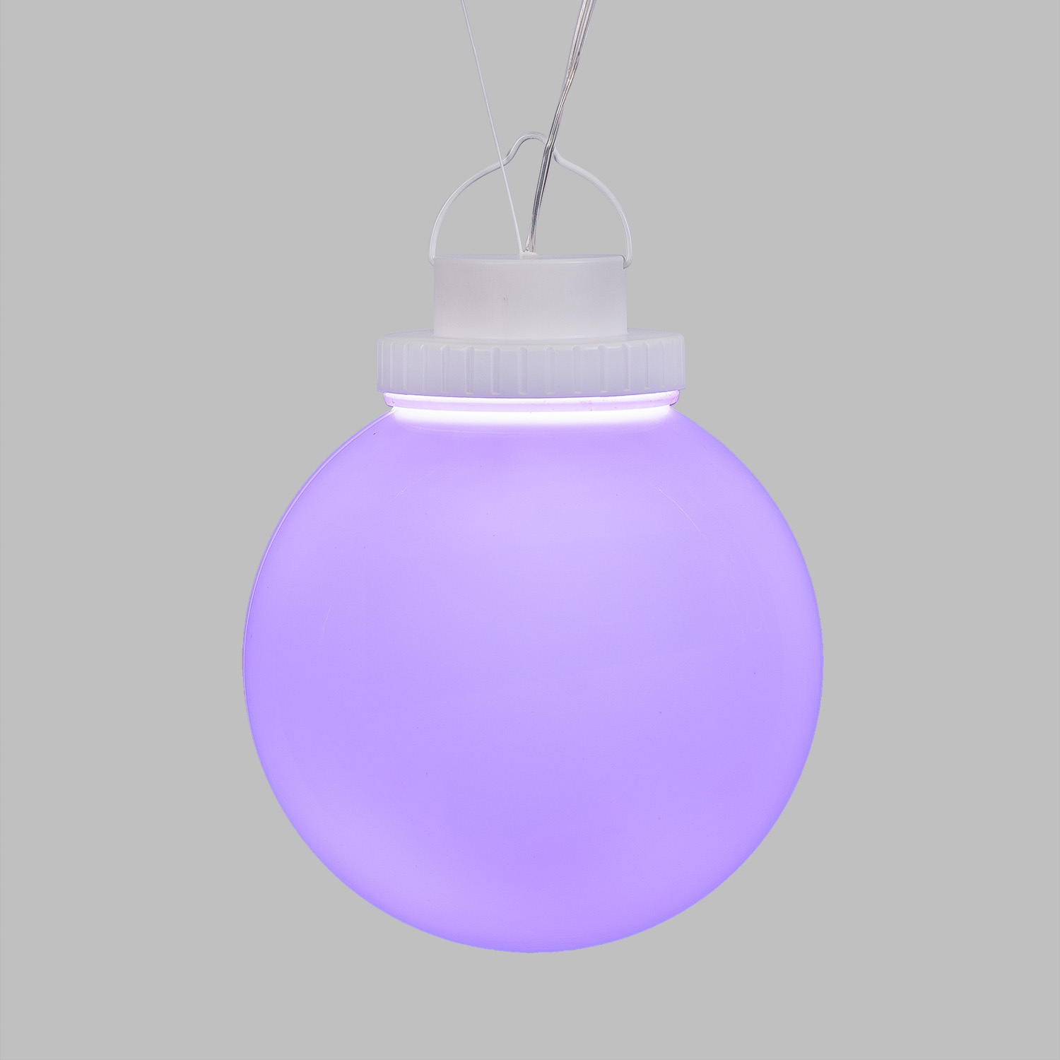 Color Light Ball Ø 20 cm, Connect ProLine 36V, RGB- und Warmweiß-LEDs, transparentes Kabel 11