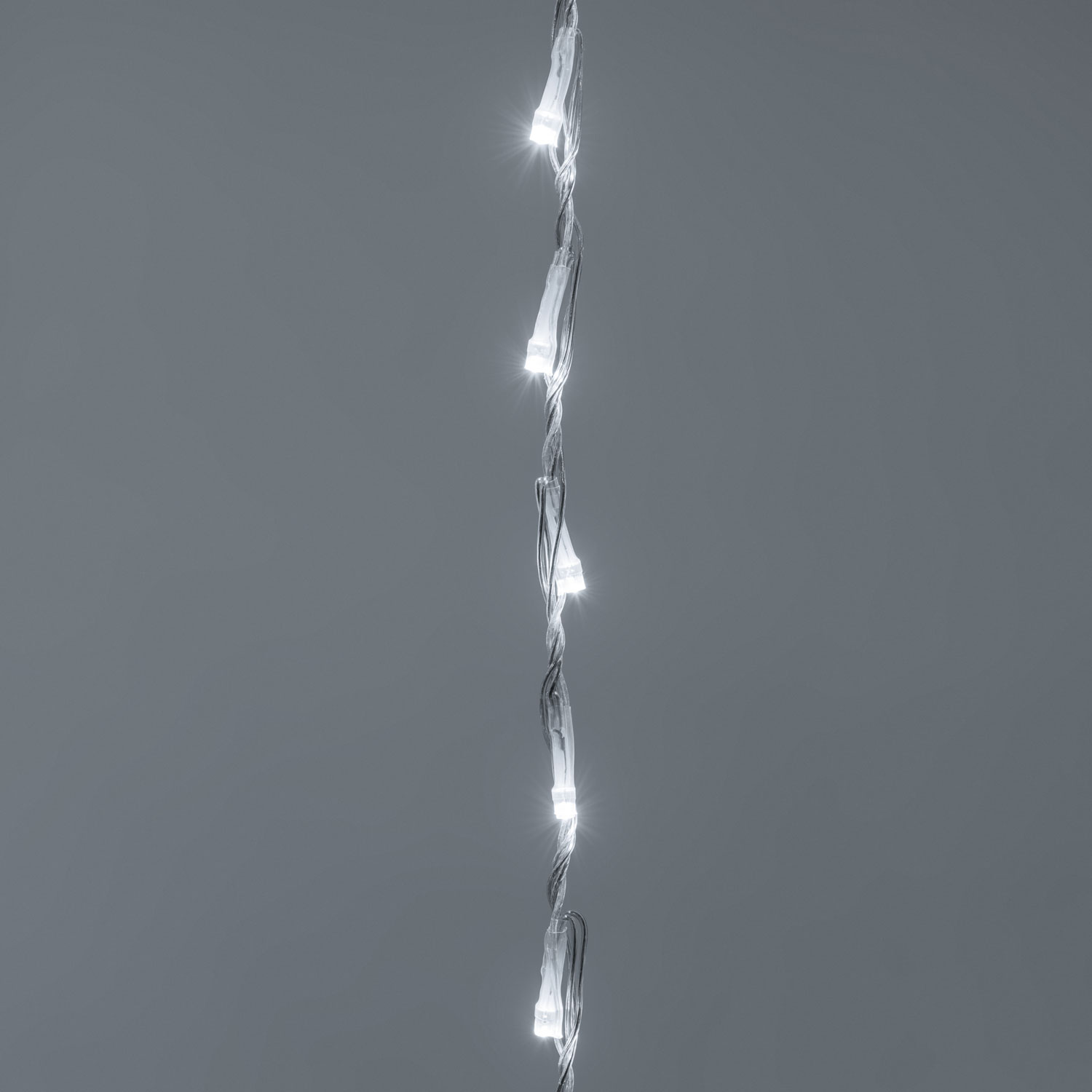 Rideau effet chute de neige 3 x h 1,2 m, 360 led blanc froid, câble transparent 4 Rideau effet chute de neige 3 x h 1,2 m, 360 led blanc froid, câble transparent 4