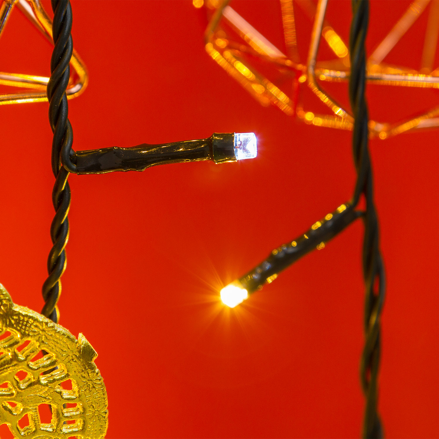Lichterkette 25,7 m, 360 MiniLEDs kalt- und warmweiß, grünes Kabel 12 Lichterkette 25,7 m, 360 MiniLEDs kalt- und warmweiß, grünes Kabel 12