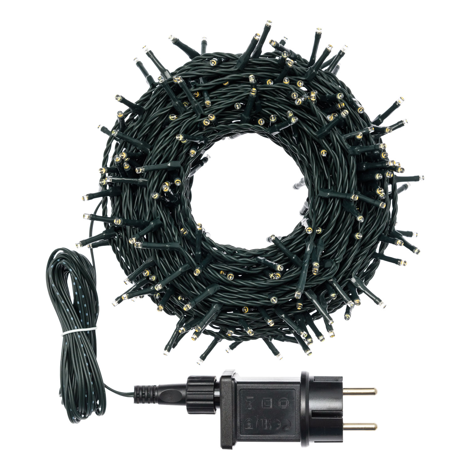 Lichterkette 18 m, 300 Mini LEDs kaltweiß 3 Lichterkette 18 m, 300 Mini LEDs kaltweiß 3