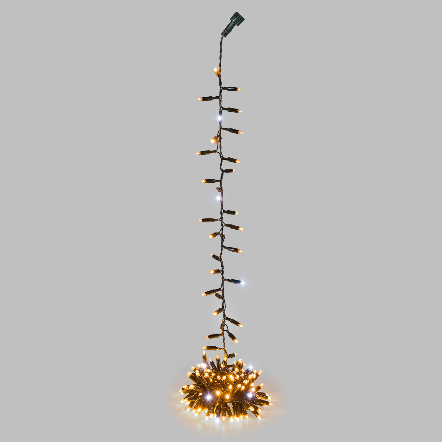 Festón Colgante Connect ProLine 36V Dual Color Flashing, 3 m, 150 maxiled blanco cálido, cable verde