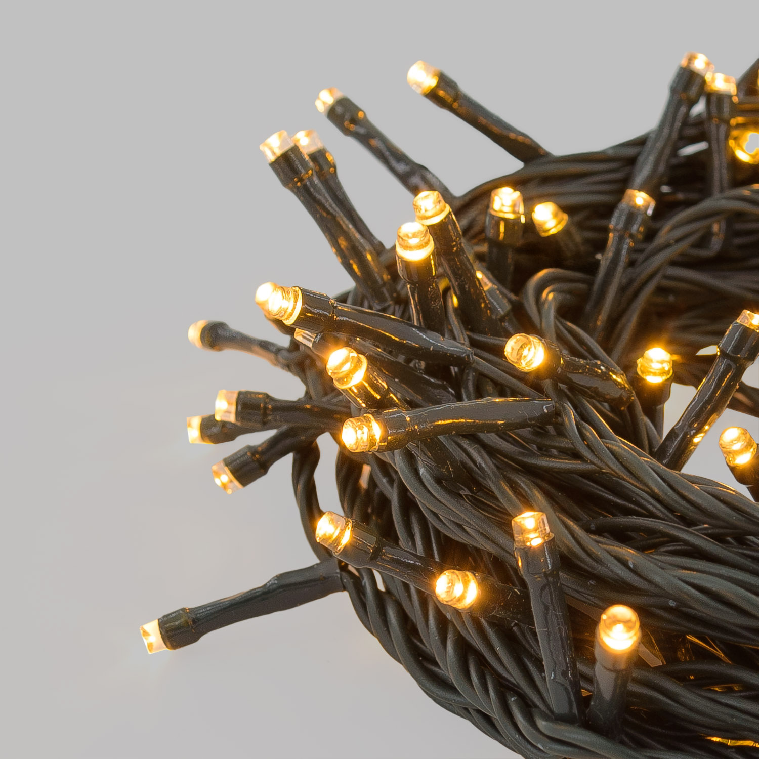 Catena Connect+ 12 m, 120 led bianco caldo, cavo verde, prolungabile 3 Catena Connect+ 12 m, 120 led bianco caldo, cavo verde, prolungabile 3