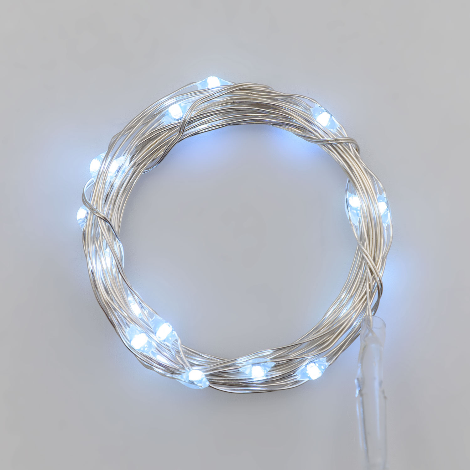 White MicroLEDs String Lights, 1.9m 20 MicroLeds 1 White MicroLEDs String Lights, 1.9m 20 MicroLeds 1