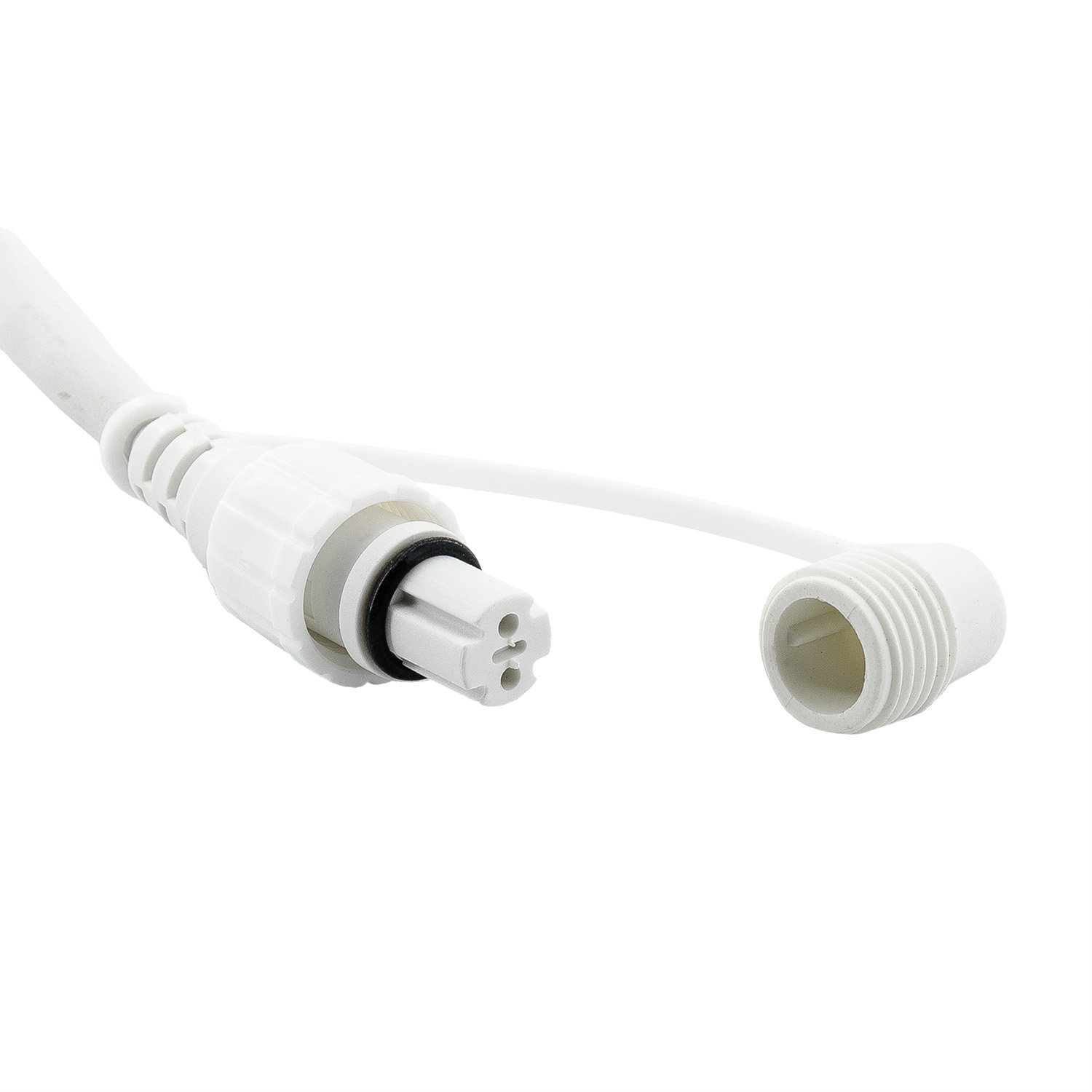 Prolunga VINTAGE LED PRO, 1 m, cavo bianco 2