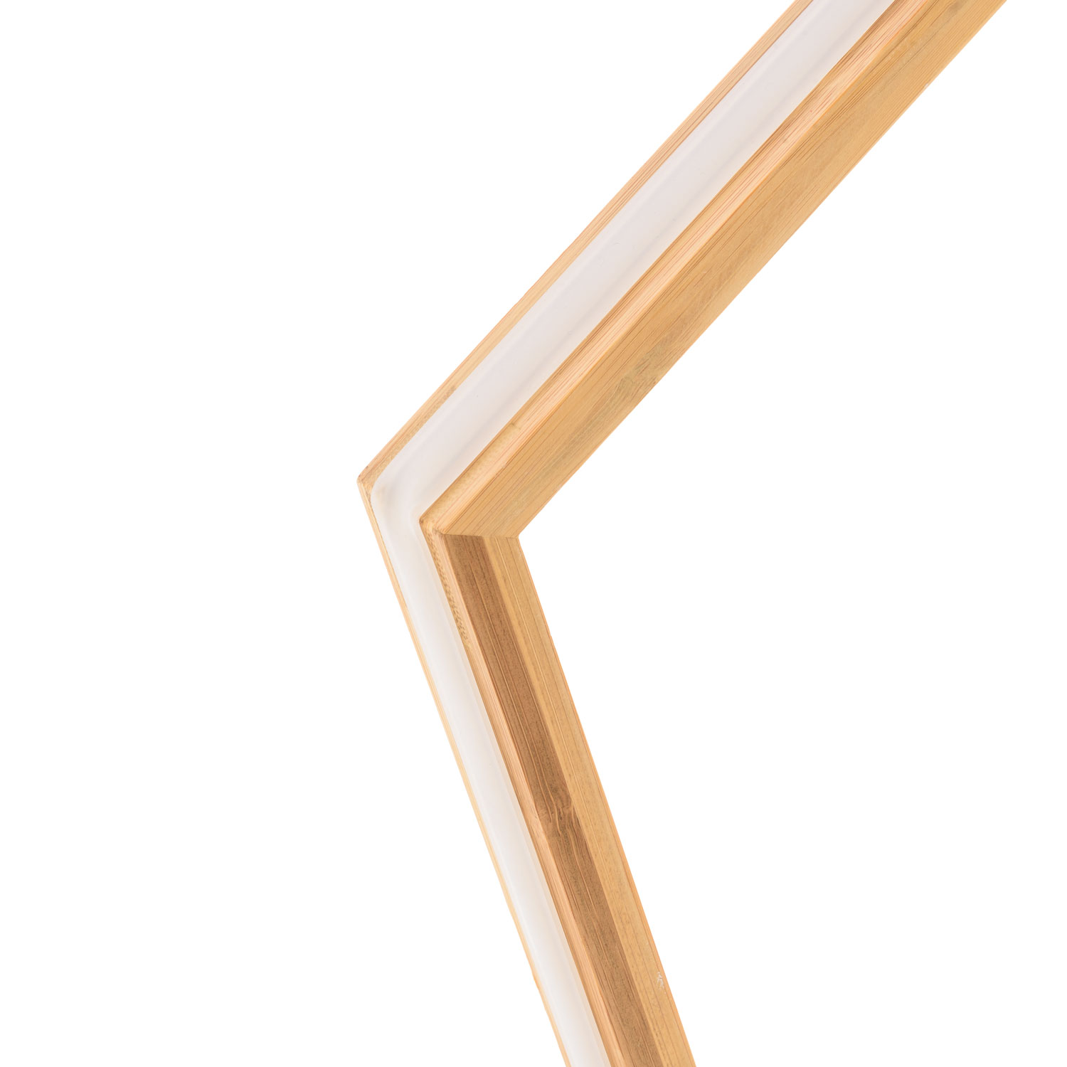 Estrella de madera natural, 110 cm, led blanco cálido 2 Estrella de madera natural, 110 cm, led blanco cálido 2