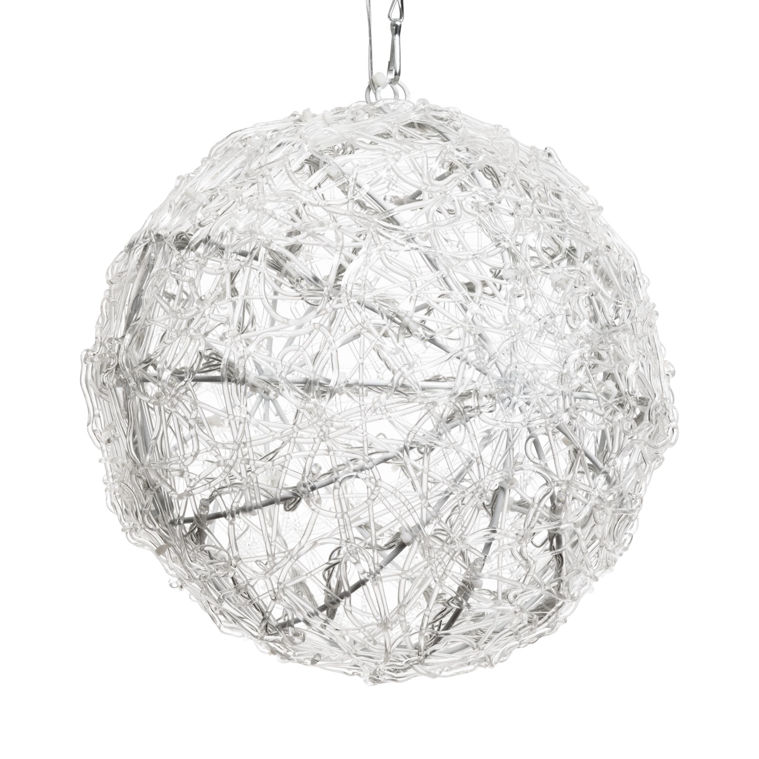 Sphère acrylique transparente, Ø 26 cm, LED blanc froid 3 Sphère acrylique transparente, Ø 26 cm, LED blanc froid 3