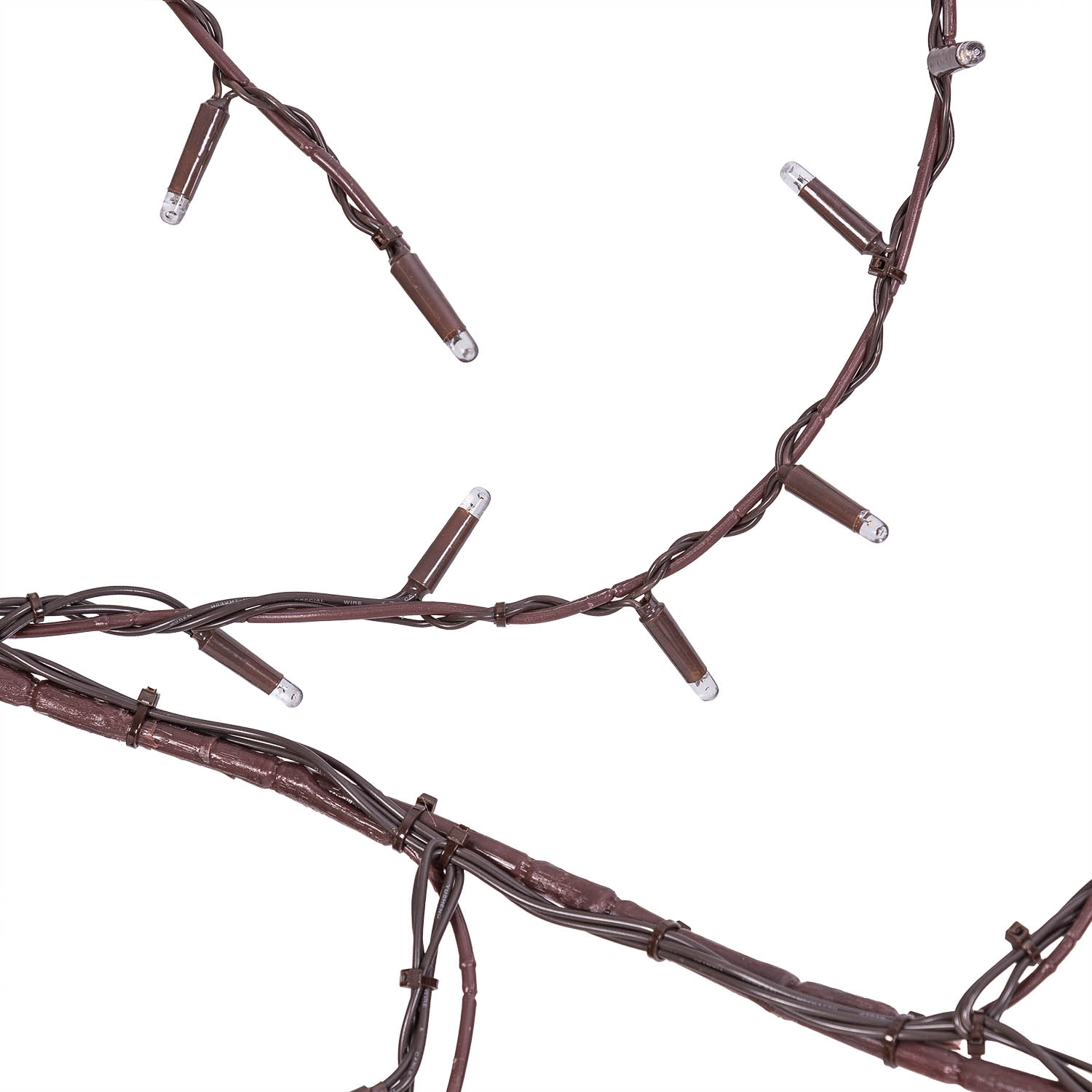 Brown Branch 2 m, 105 Warm White MaxiLEDs, extendable 2