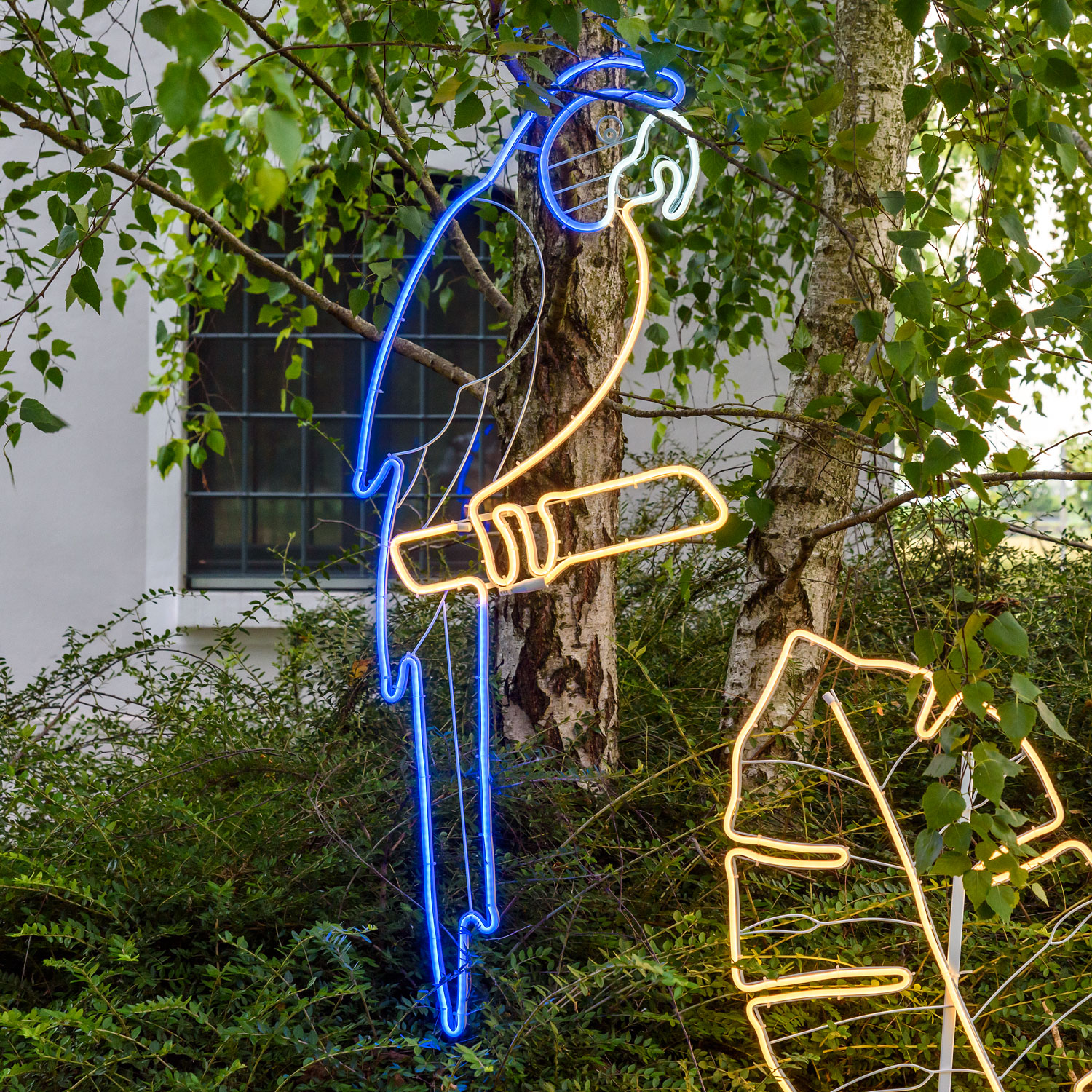 Parrot Neon Lights SMD, h. 120 cm, Blu and Warm White Leds Parrot Neon Lights SMD, h. 120 cm, Blu and Warm White Leds