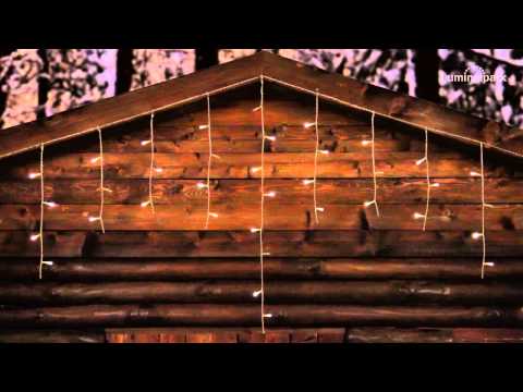 Eiszapfen-Lichterkette 2,7 x h 0,8 m, 66 LEDs warm- und kaltweiß 2 Eiszapfen-Lichterkette 2,7 x h 0,8 m, 66 LEDs warm- und kaltweiß 2