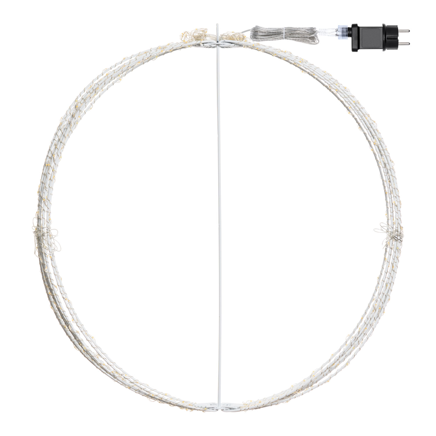 Esfera blanca 3D plegable, Ø 54 cm, microled blanco cálido y frío, uso interior 4 Esfera blanca 3D plegable, Ø 54 cm, microled blanco cálido y frío, uso interior 4