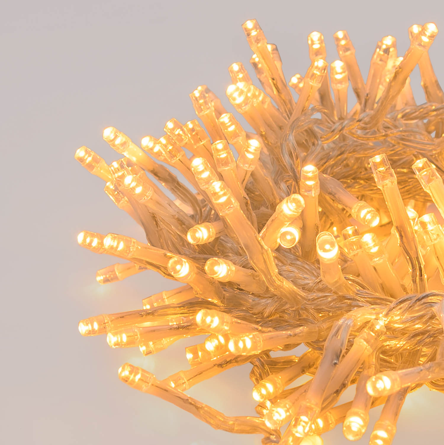 Guirlande Ruban de lumière Connect+ 5 m, 250 led blanc chaud, câble transparent, prolongeable 2 Guirlande Ruban de lumière Connect+ 5 m, 250 led blanc chaud, câble transparent, prolongeable 2