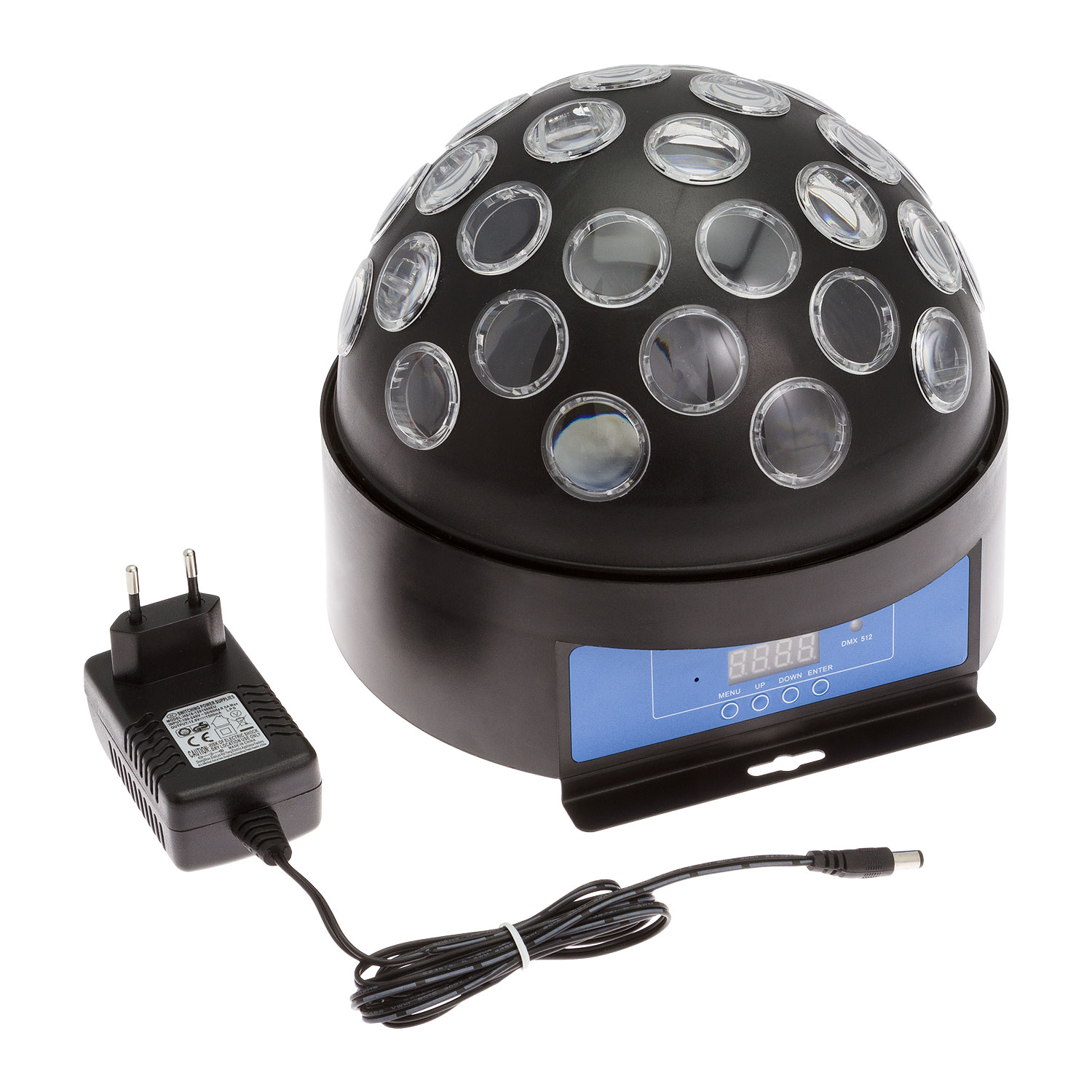 Projecteur Disco tournant à Led avec jeux de lumière 5 Projecteur Disco tournant à Led avec jeux de lumière 5