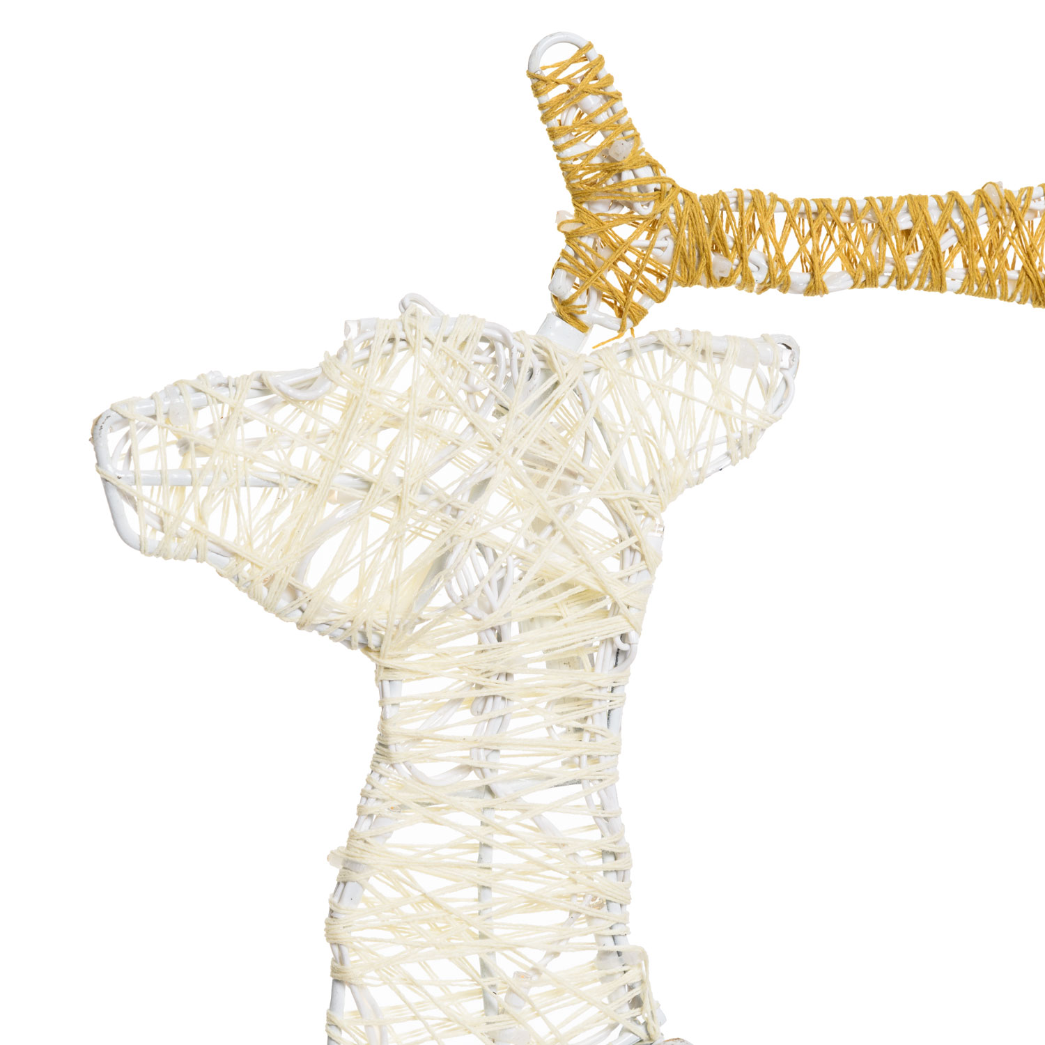 Renne 2D Light Crème et marron h. 67 cm, led blanc chaud traditionnel 5 Renne 2D Light Crème et marron h. 67 cm, led blanc chaud traditionnel 5