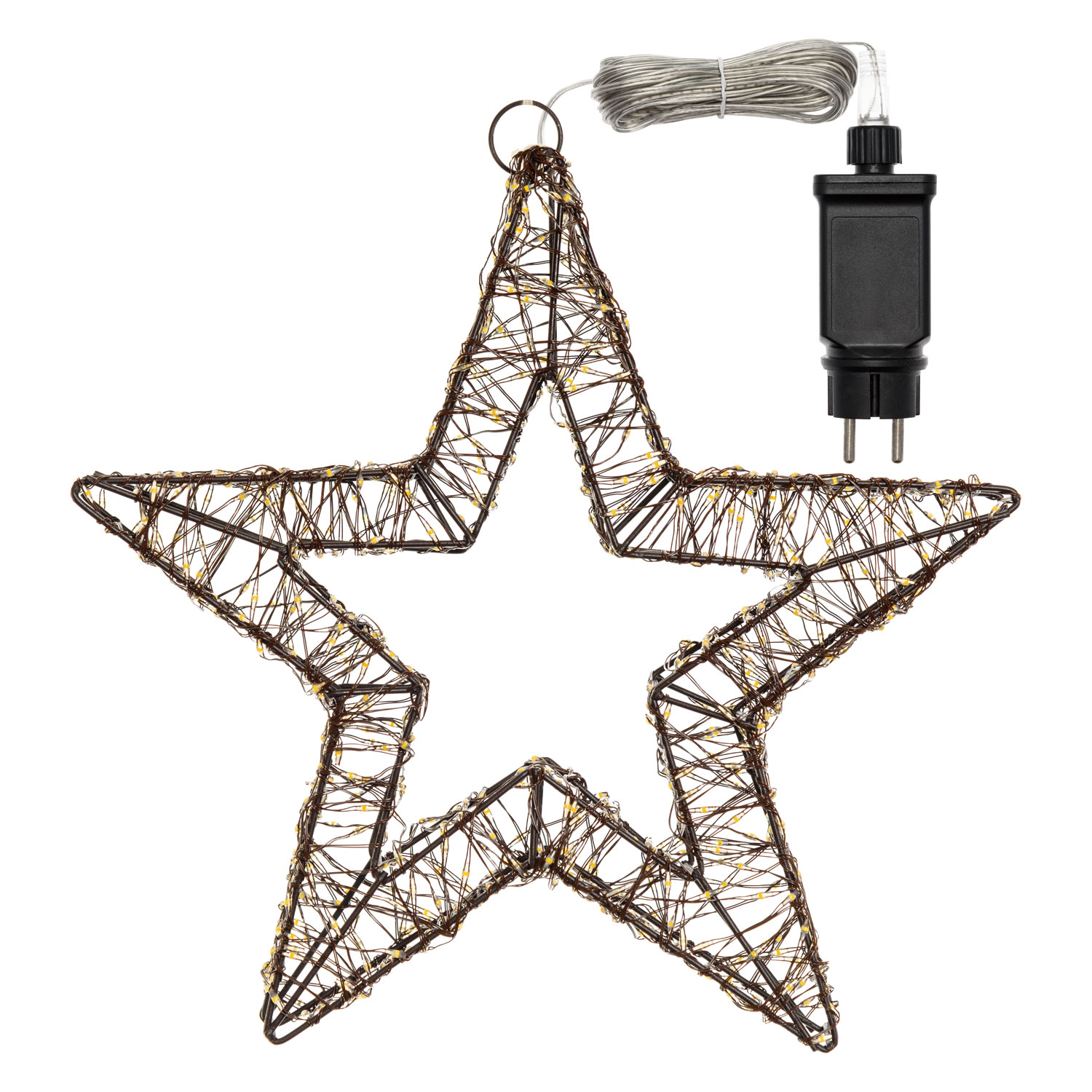 Étoile 3D, Ø 35 cm, 800 Micro led blanc chaud et blanc froid, intérieur 2 Étoile 3D, Ø 35 cm, 800 Micro led blanc chaud et blanc froid, intérieur 2