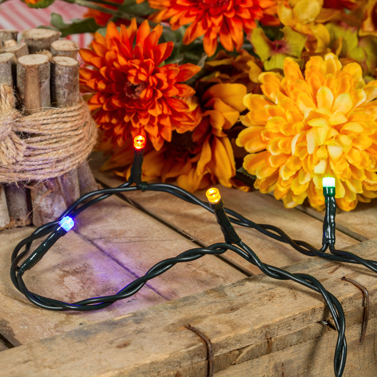 Lichterkette, 10 Leds multicolor 4 Lichterkette, 10 Leds multicolor 4