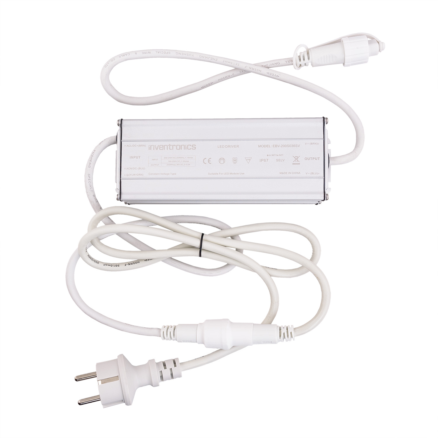 Transformator Connect ProLine 36V bis 6000 LEDs, 200 Watt, Außenbereich geeignet 1