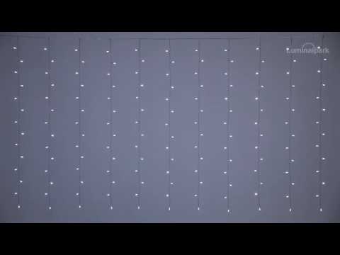 Tenda 3 x h 1,52 m, 182 led bianco freddo 2 Tenda 3 x h 1,52 m, 182 led bianco freddo 2
