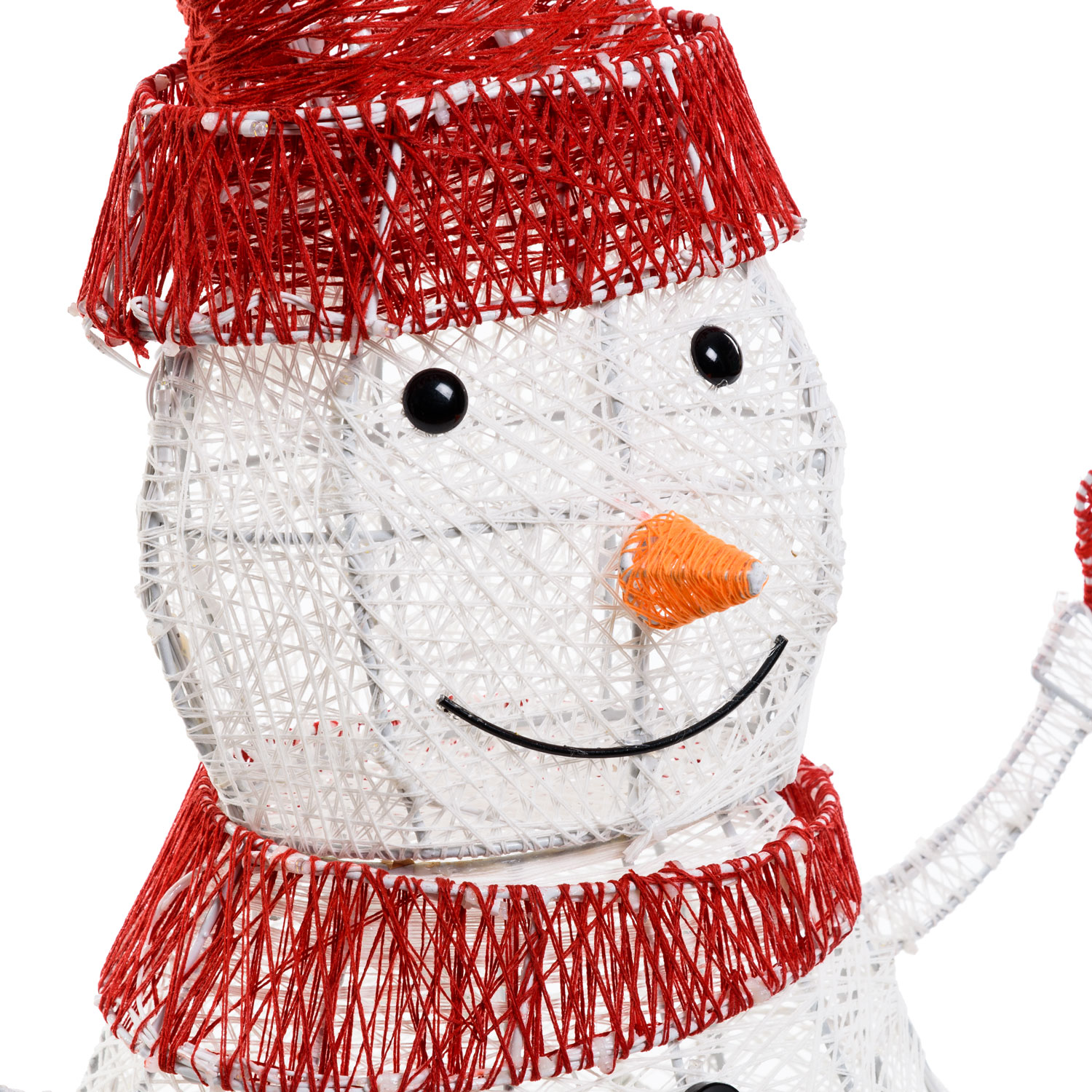 3D-Schneemann White & Color, H. 100 cm, 275 Dual Color LEDs in Warmweiß und Kaltweiß 10 3D-Schneemann White & Color, H. 100 cm, 275 Dual Color LEDs in Warmweiß und Kaltweiß 10